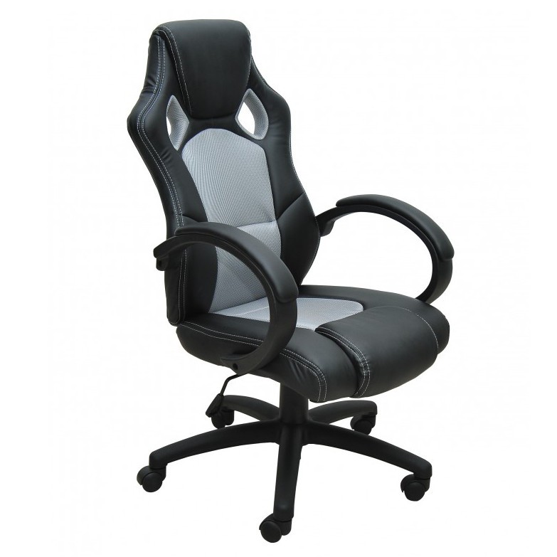 Gaming Stuhl Bürostuhl BLIZZARD grau