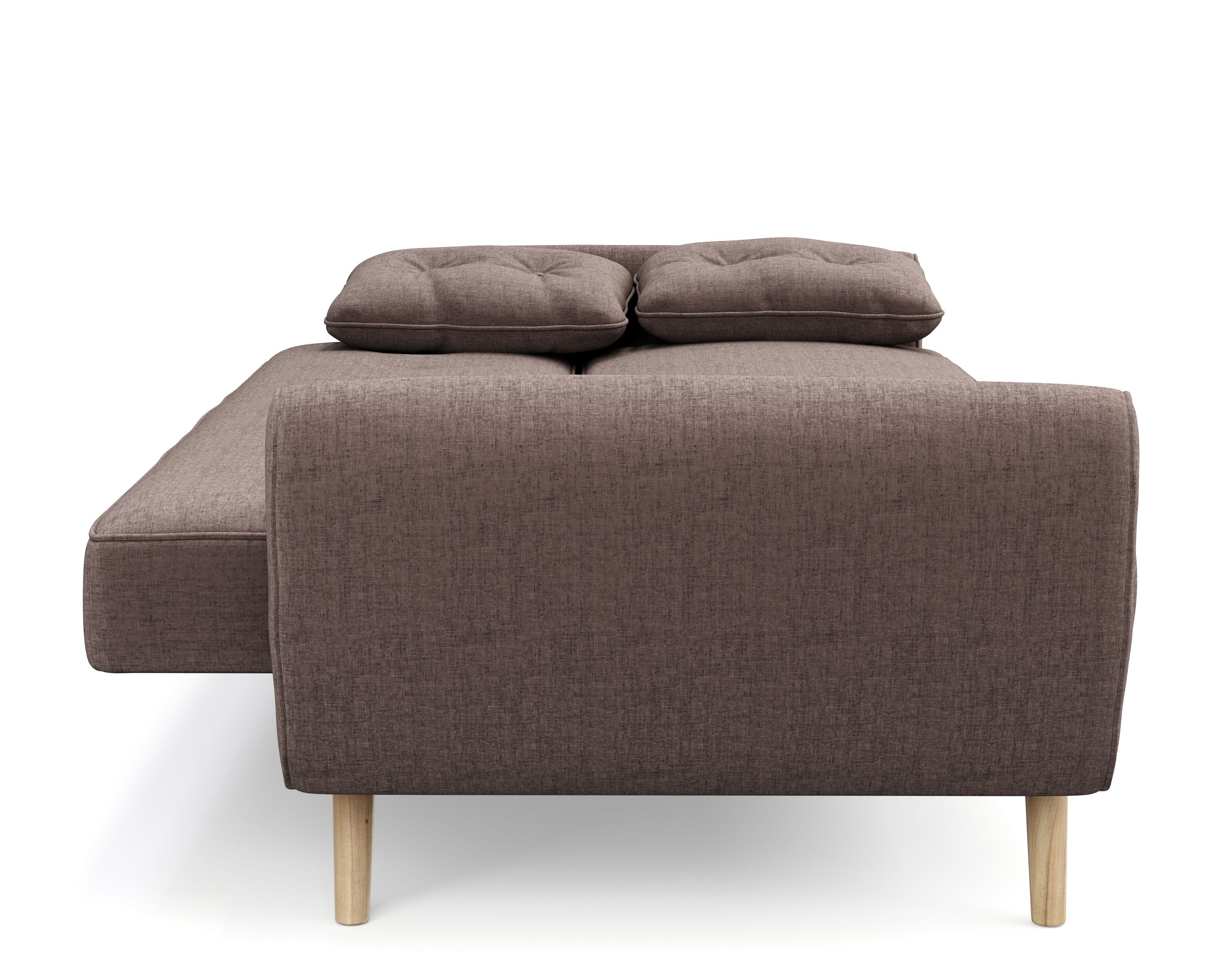 Schlafsofa MADDIE braun