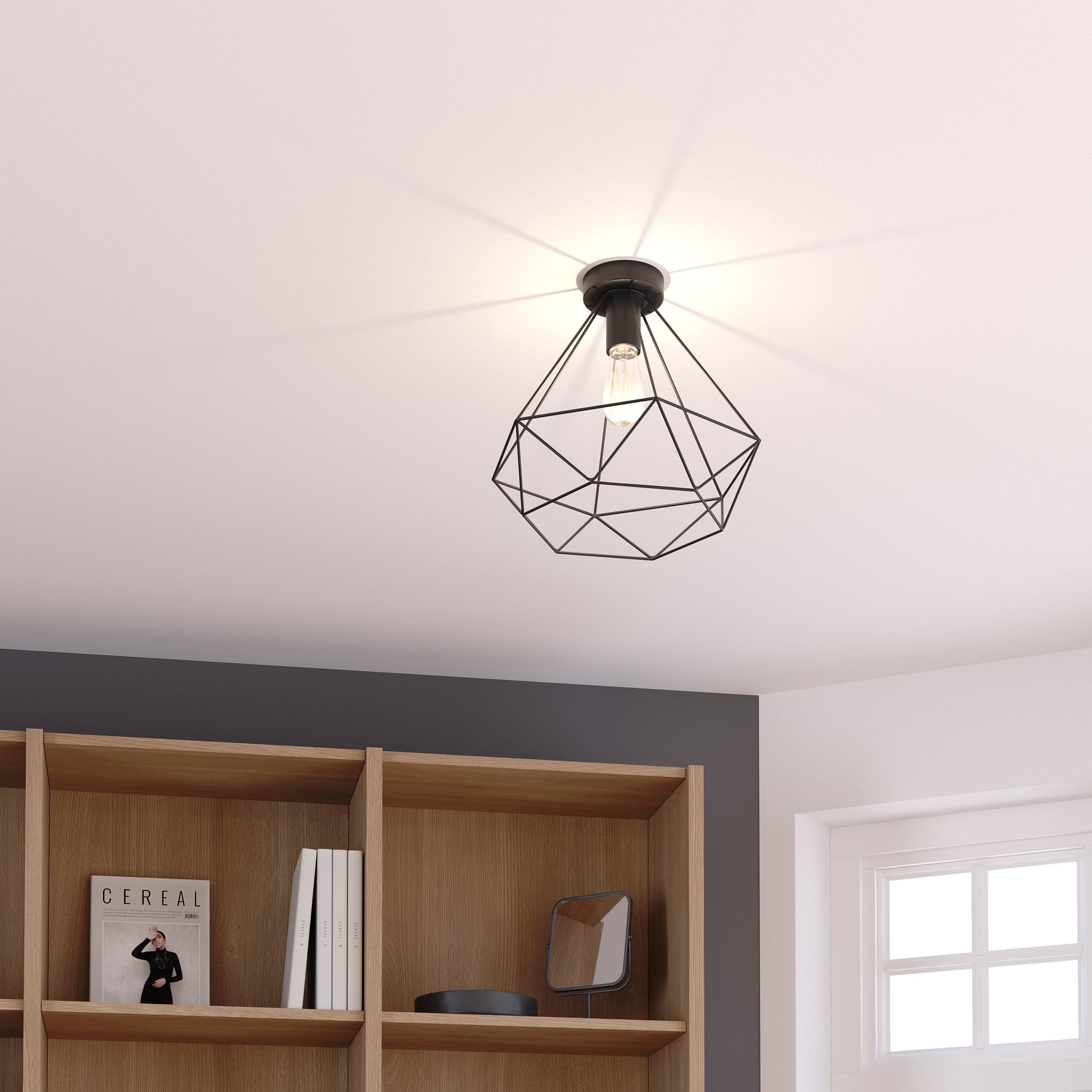 Deckenlampe PURE schwarz