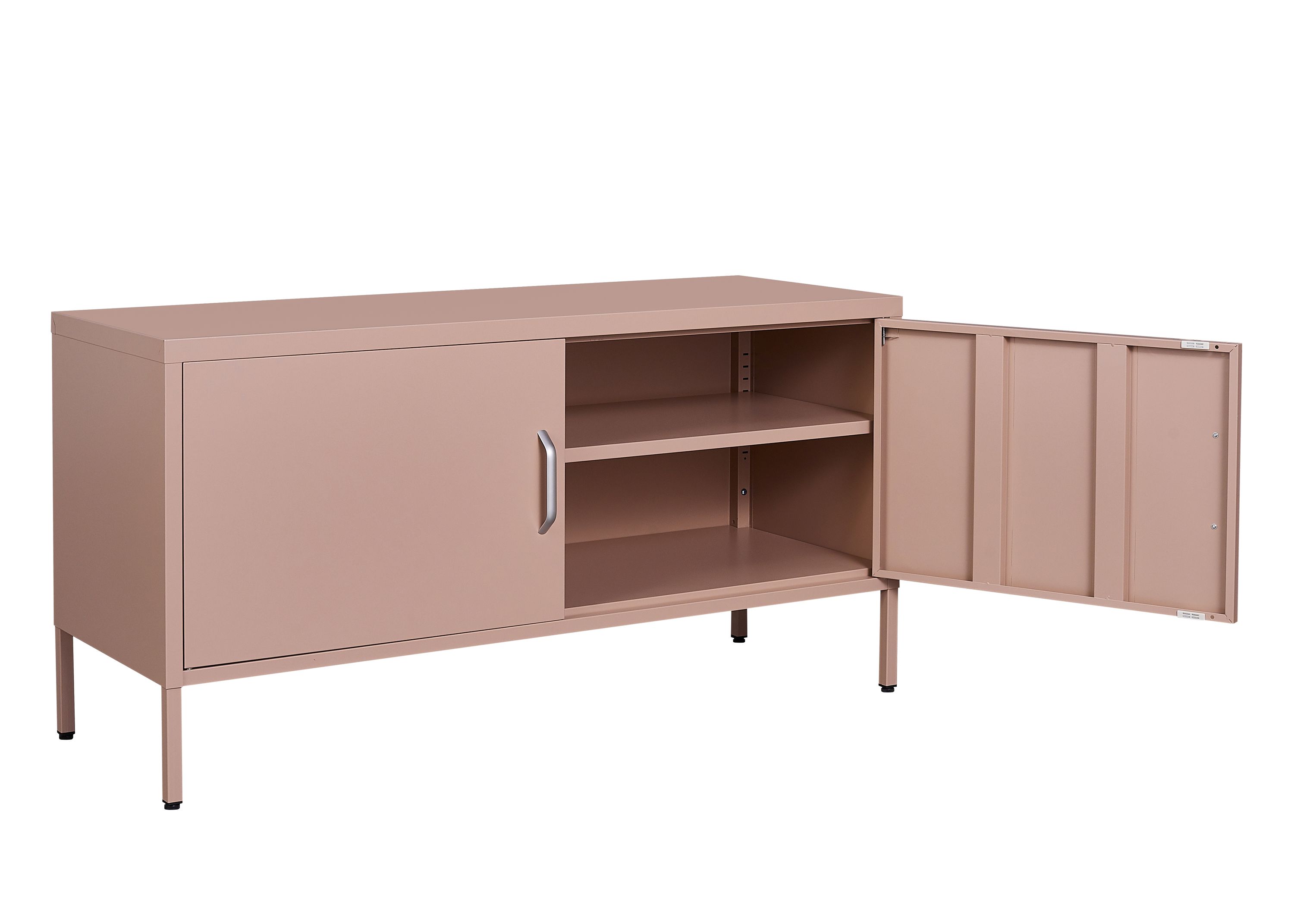 Sideboard Metall KLAUS 115 x 59 cm taupe