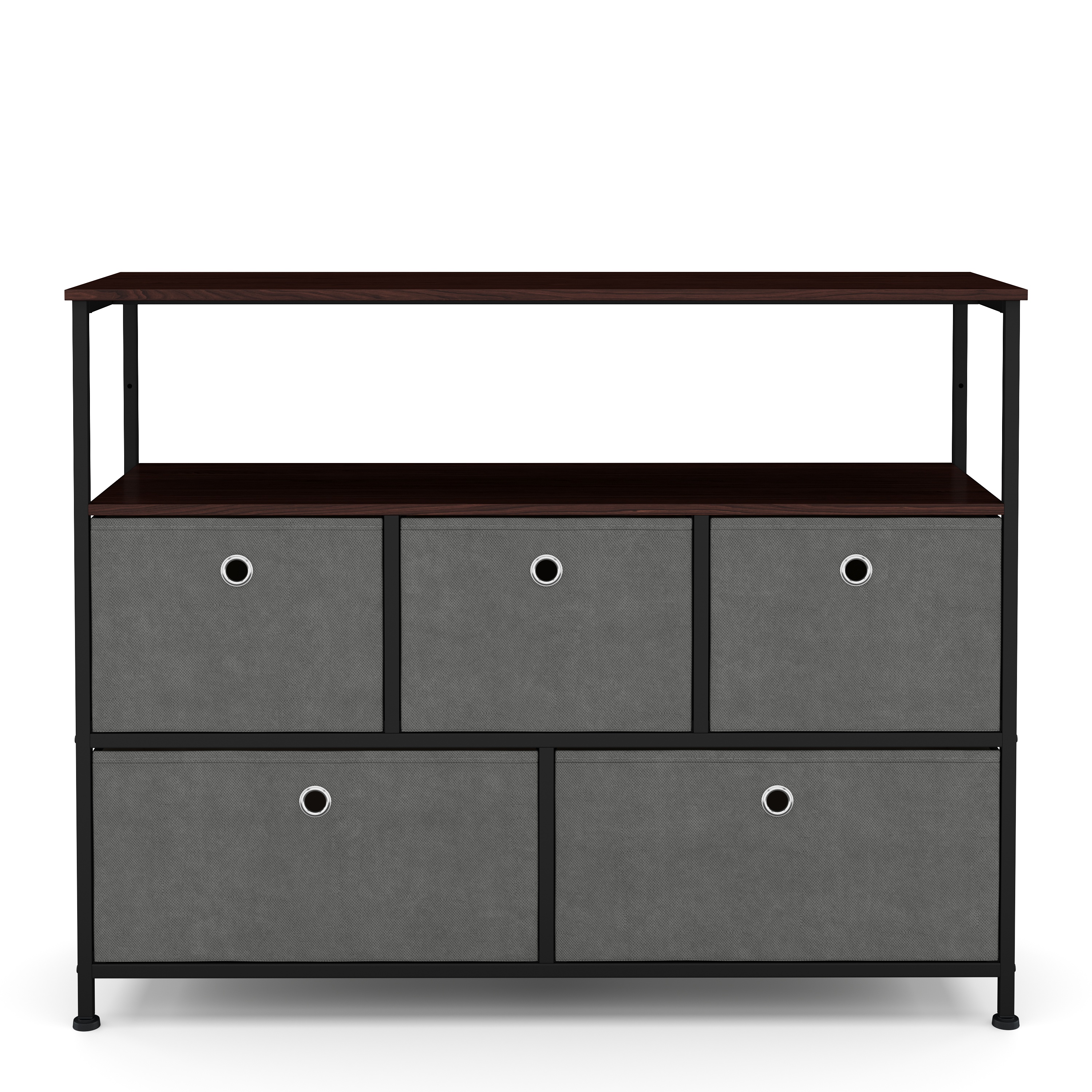 Sideboard MIKA 100 x 78 cm anthrazit