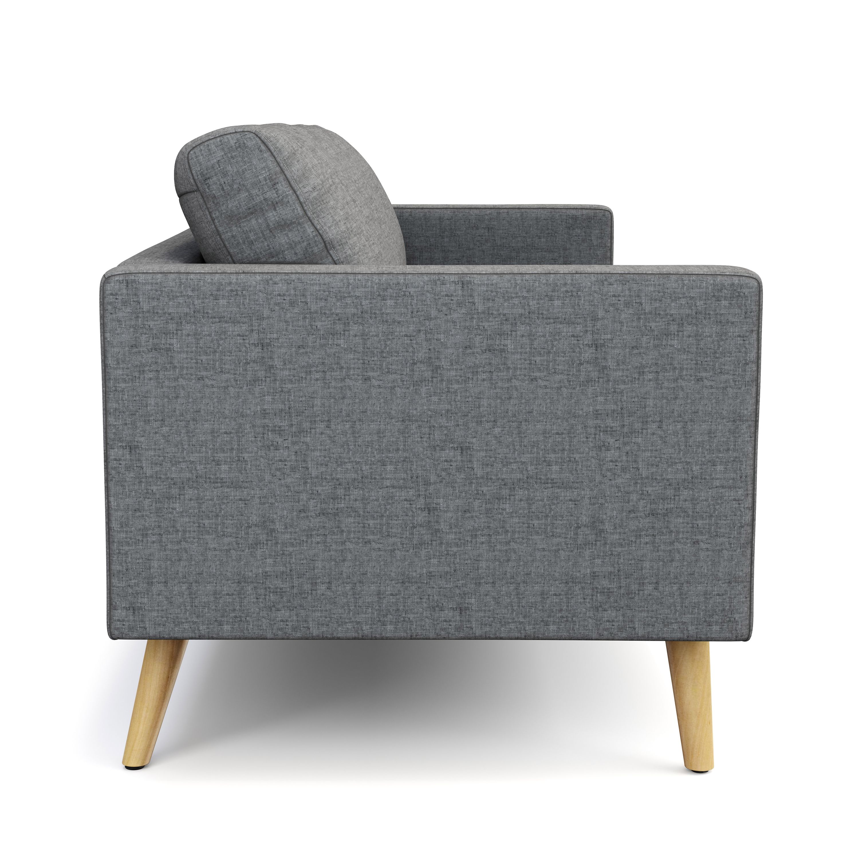 Sofa BLAIR 3-Sitzer grau