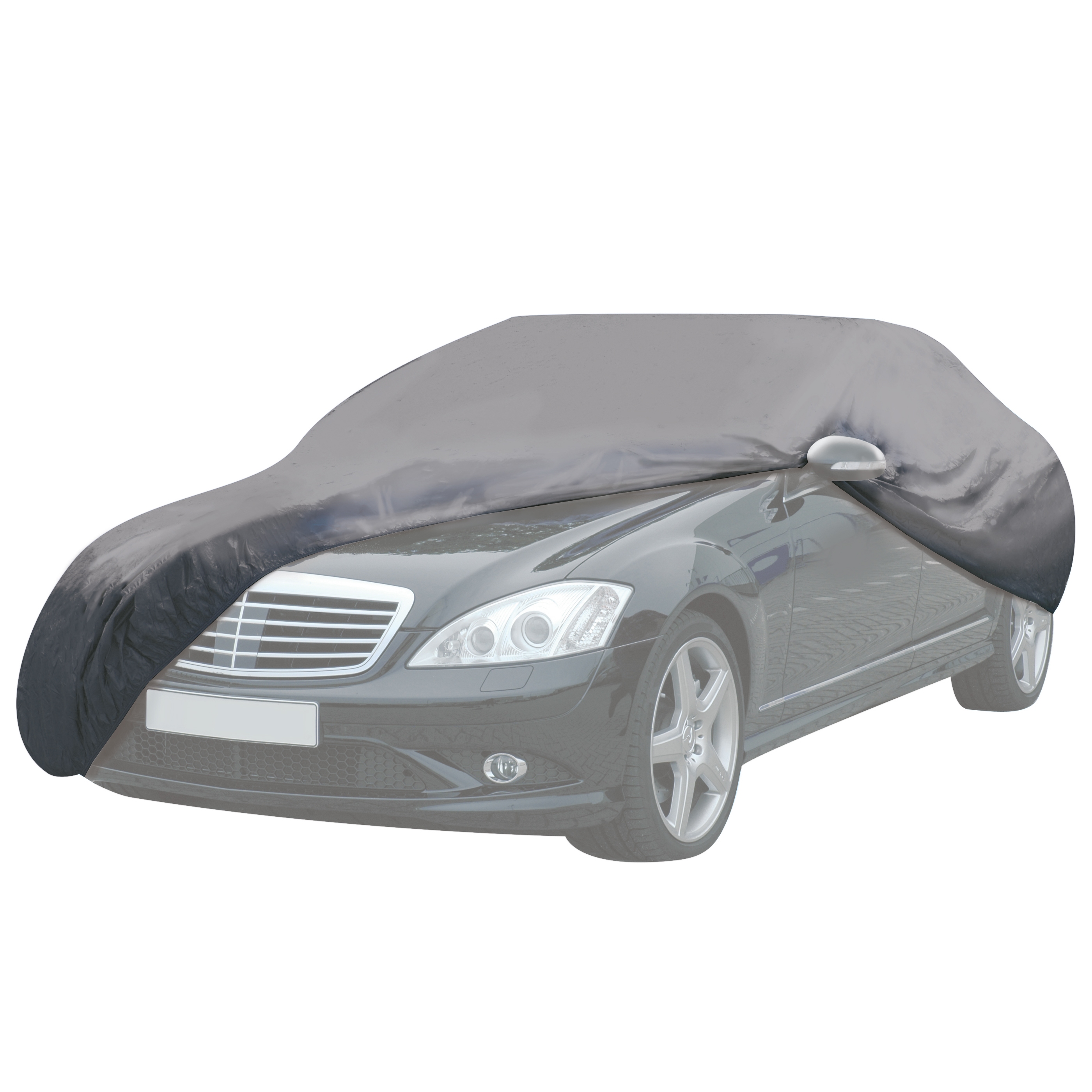 Abdeckplane für Auto schwarz