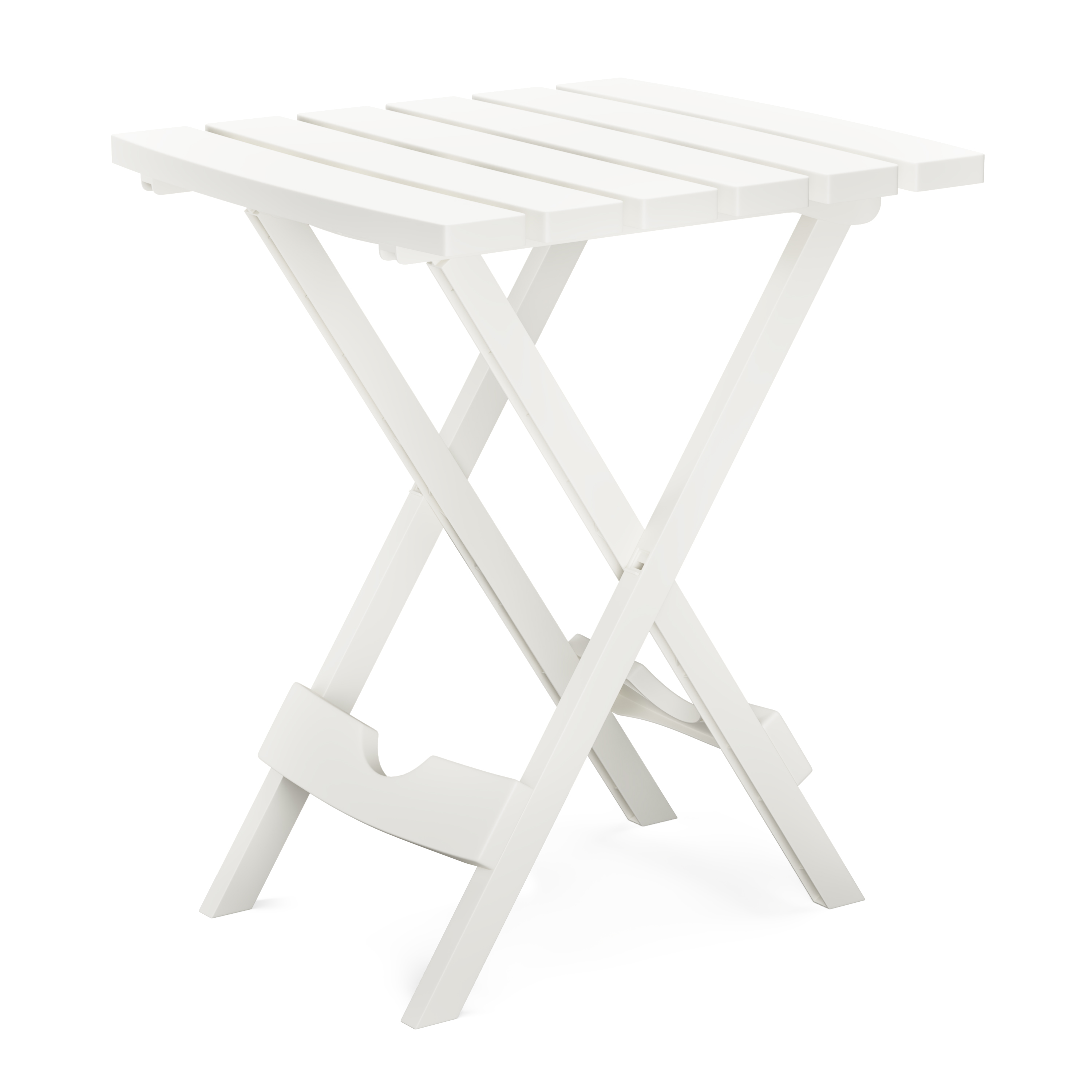 Beistelltisch klappbar 44 x 38 cm weiss