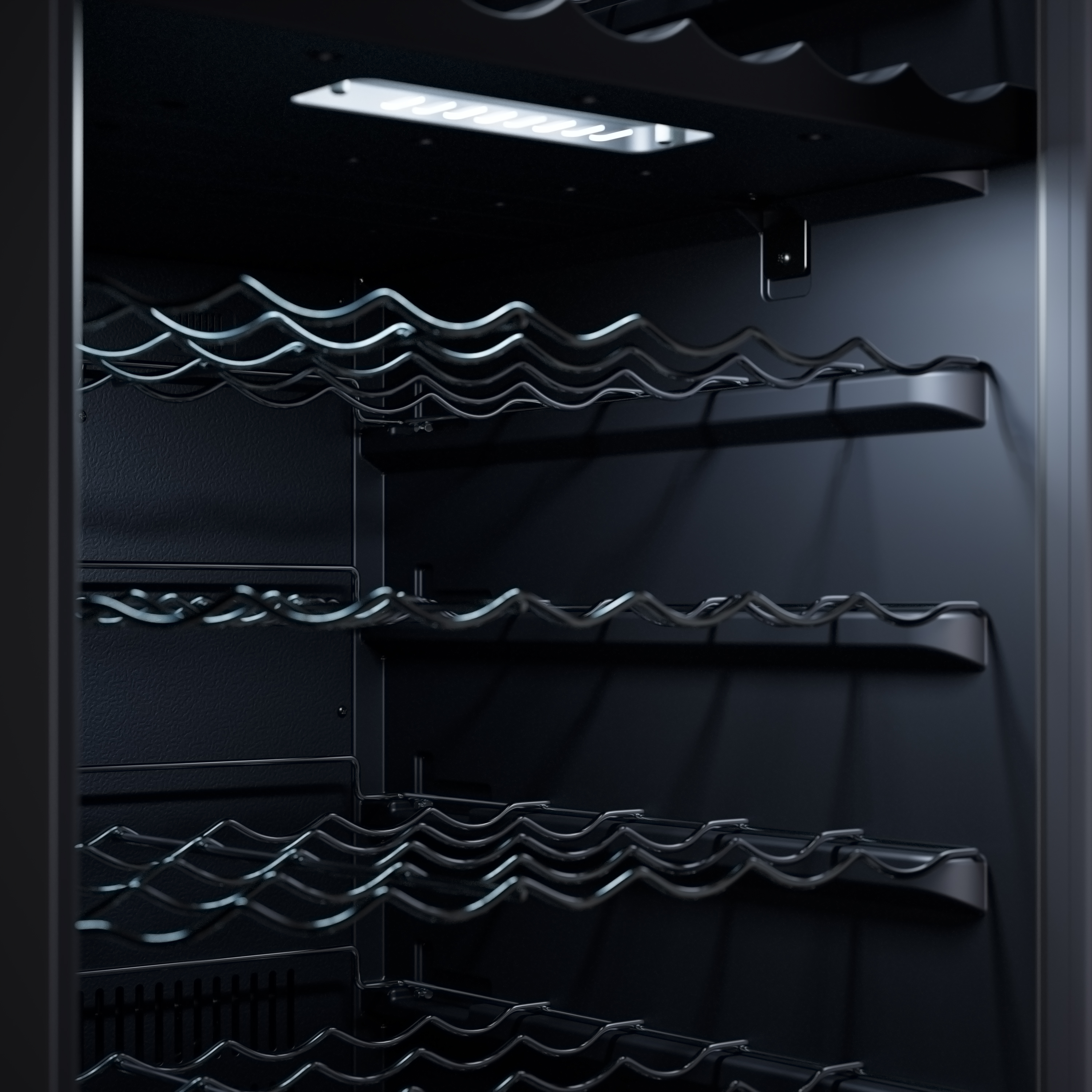 Weinkühlschrank 2 Zonen 80 Flaschen