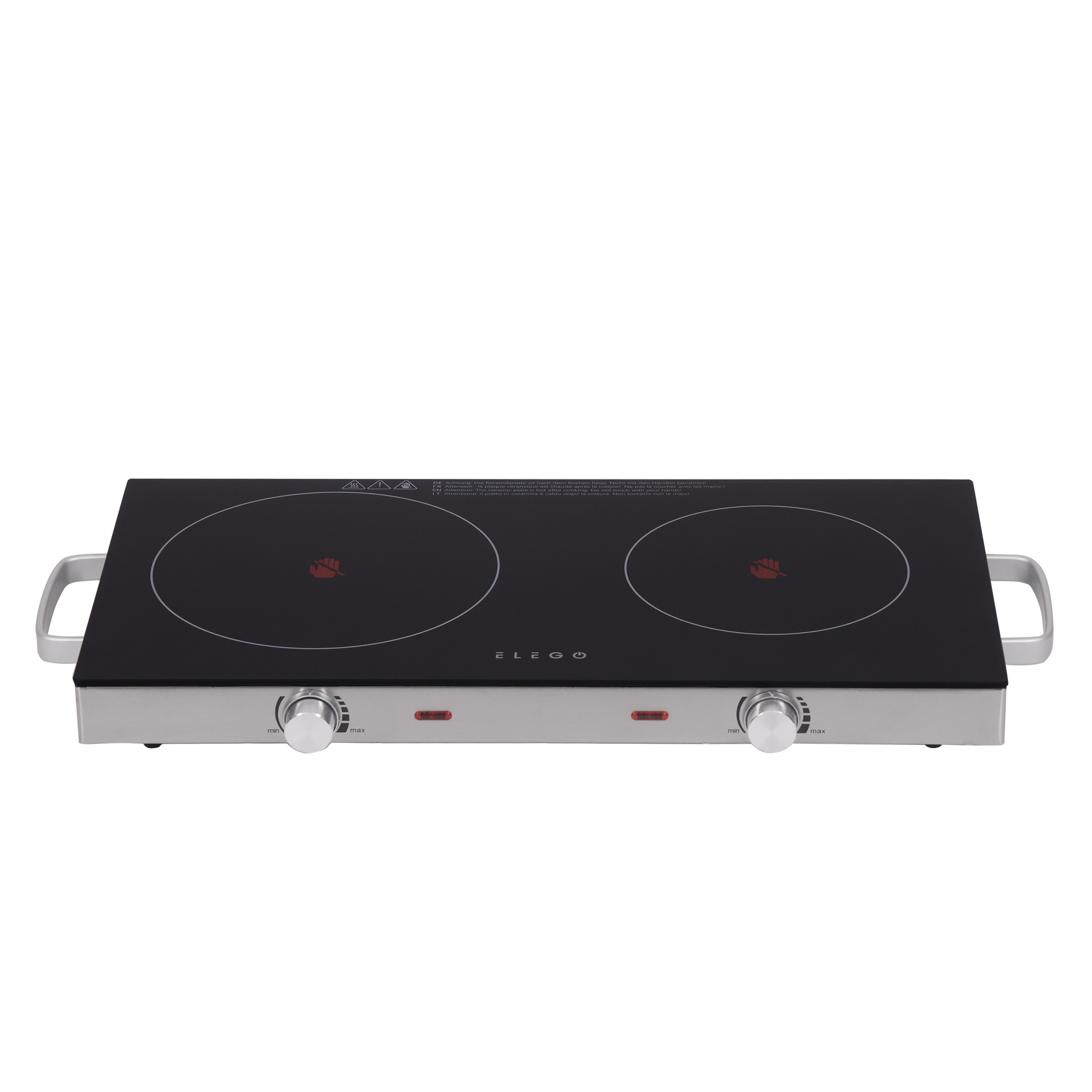 Kochplatte infrarot 2er Kochfeld 2800W