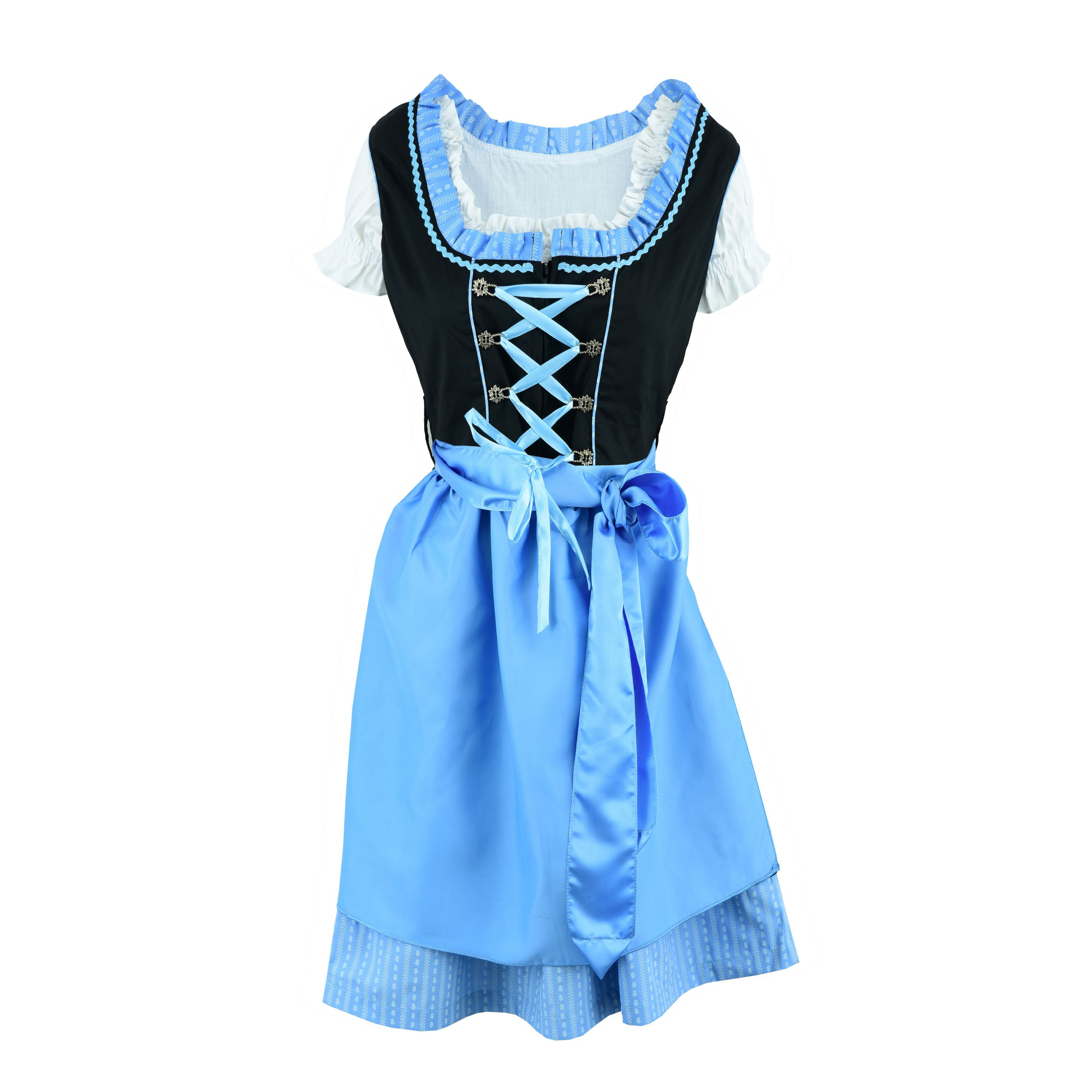 Dirndl Kleid blau Grösse 40