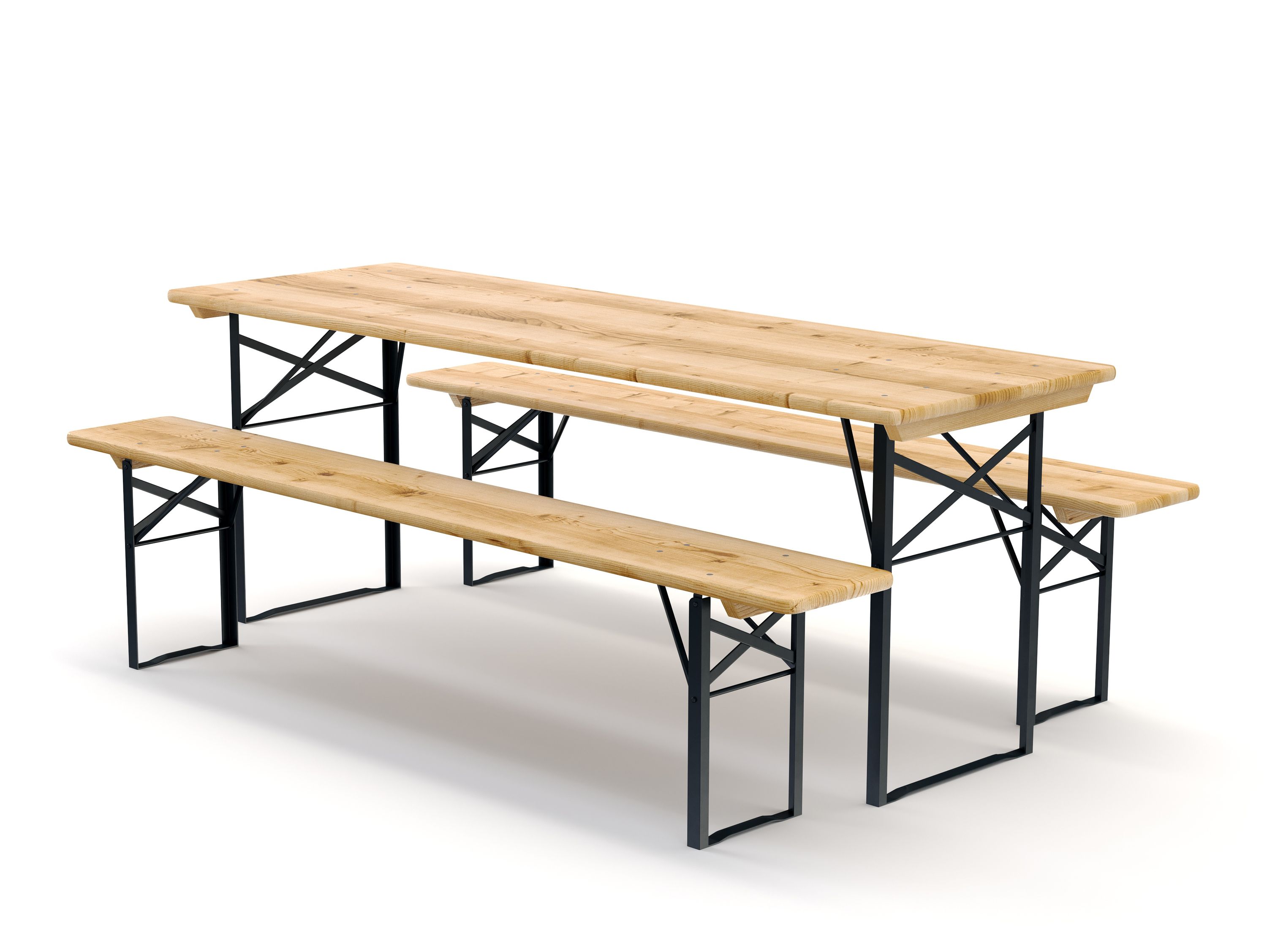 Festbank Bierzeltgarnitur 177 x 46/23 cm