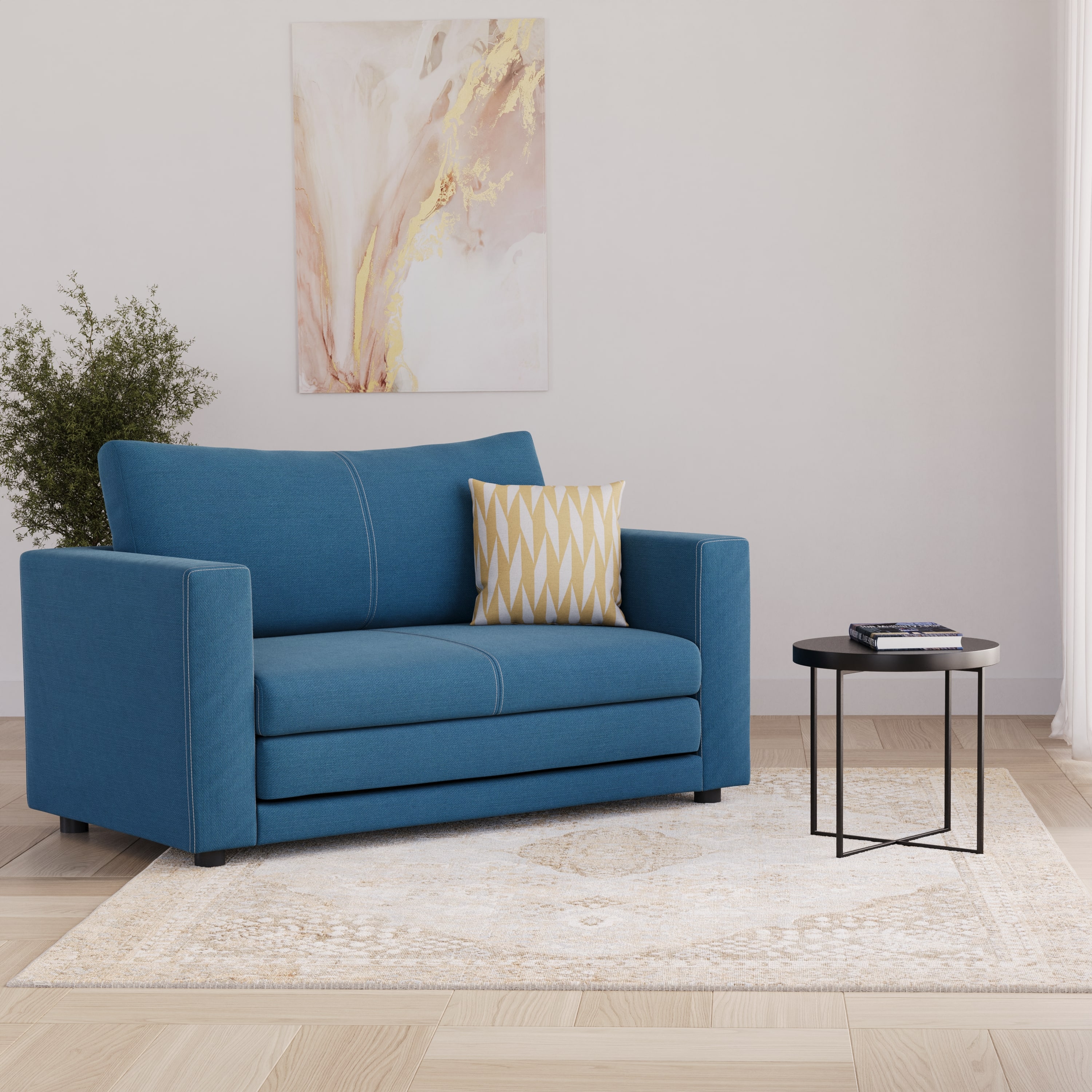 Schlafsofa LIAS blau