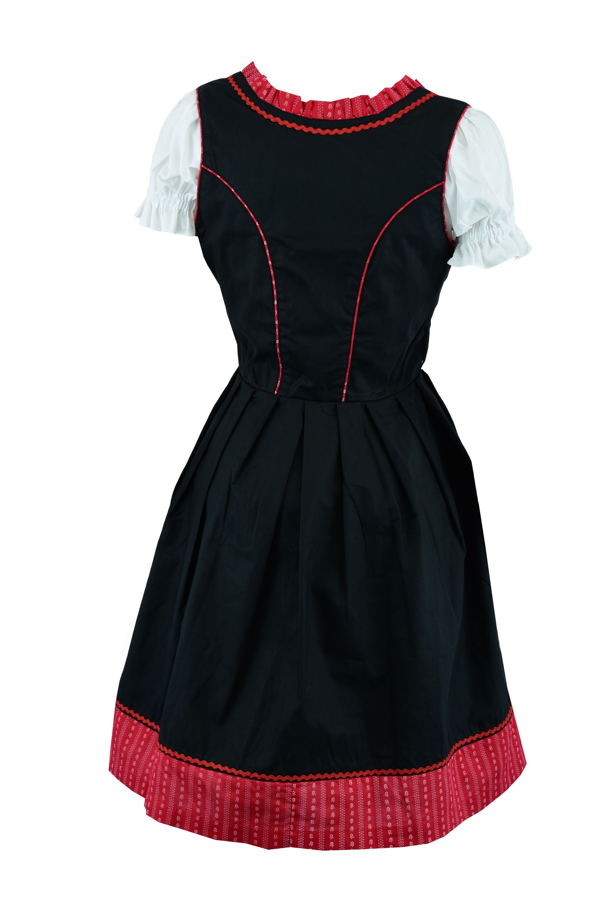 Dirndl Kleid rot Grösse 36