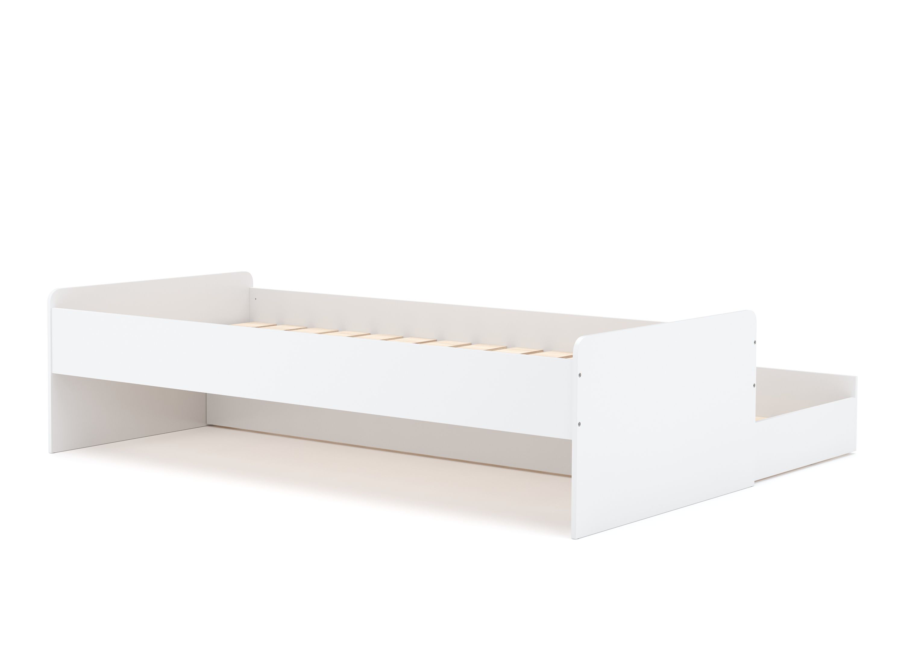 Ausziehbett TALA 90 x 200 cm weiss