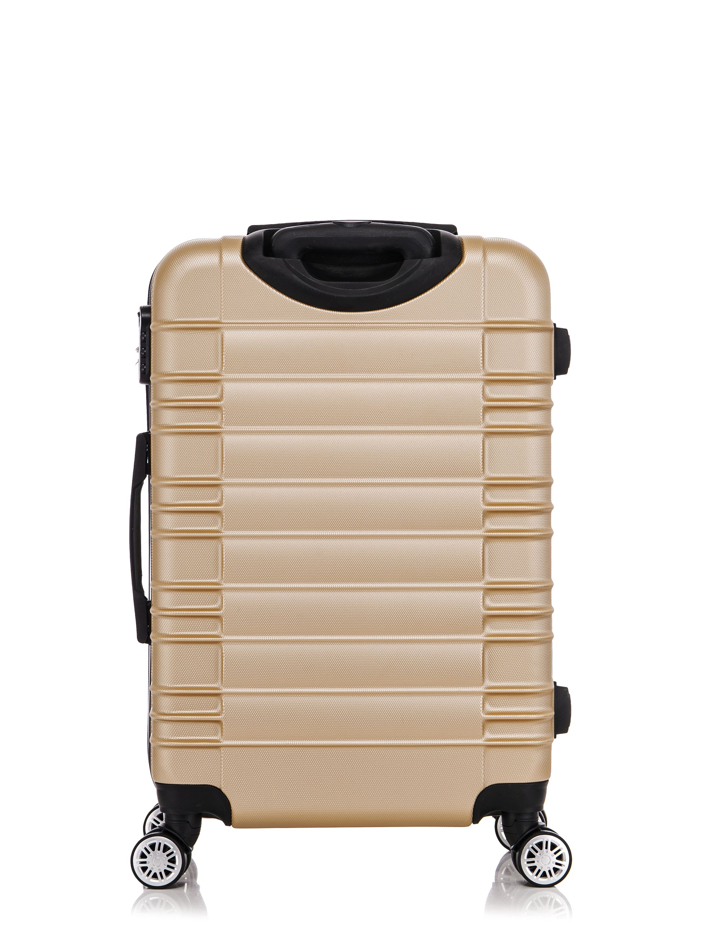 Reisekoffer Hartschalenkoffer AVA 5er Set champagner