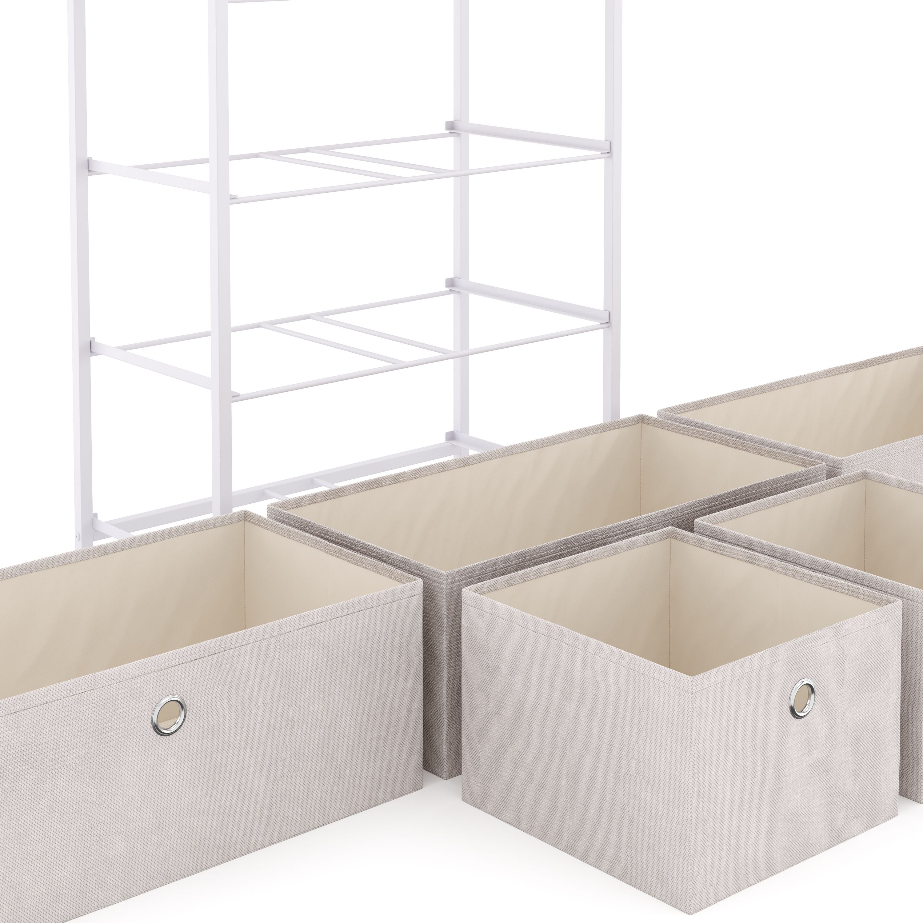 Kommode MIKA 58 x 99 cm beige