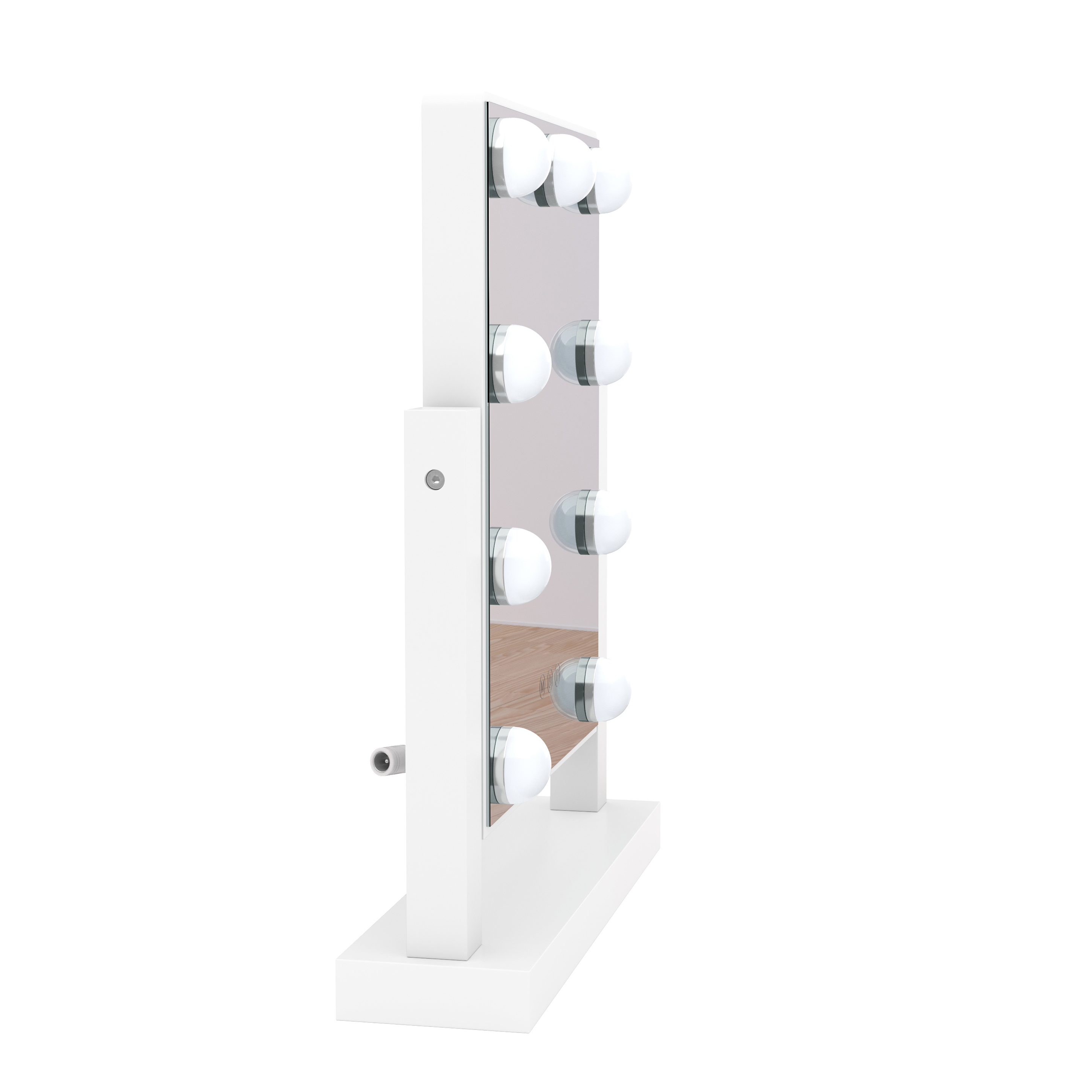 LED Spiegel MAELIN 29 x 6 x 36 cm weiss
