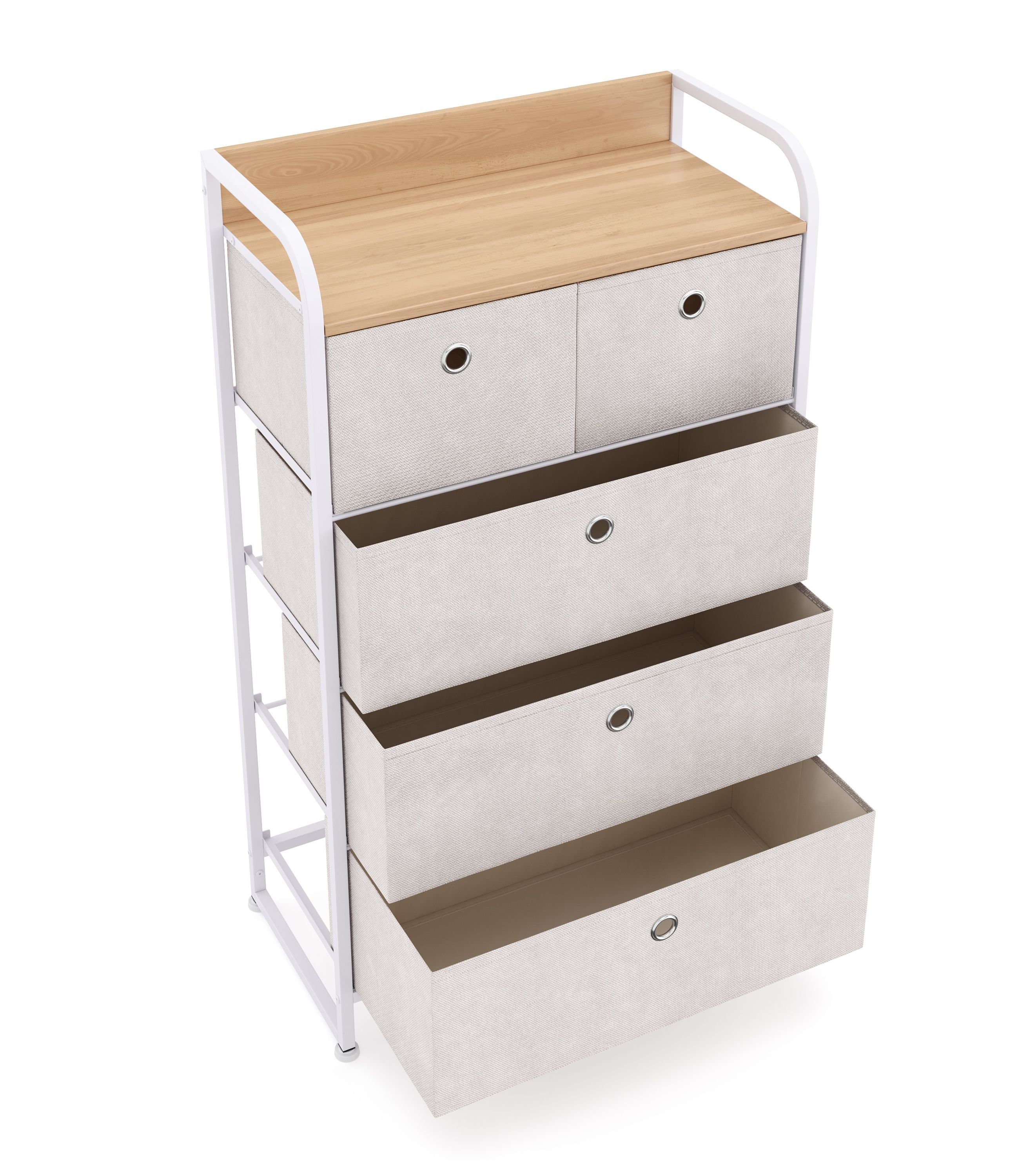 Kommode MIKA 58 x 99 cm beige