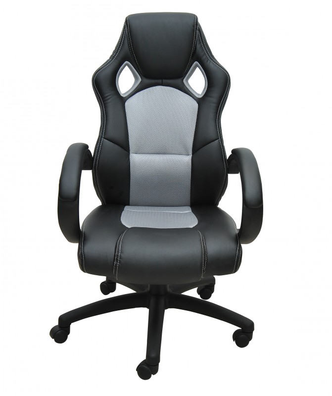 Gaming Stuhl Bürostuhl BLIZZARD grau