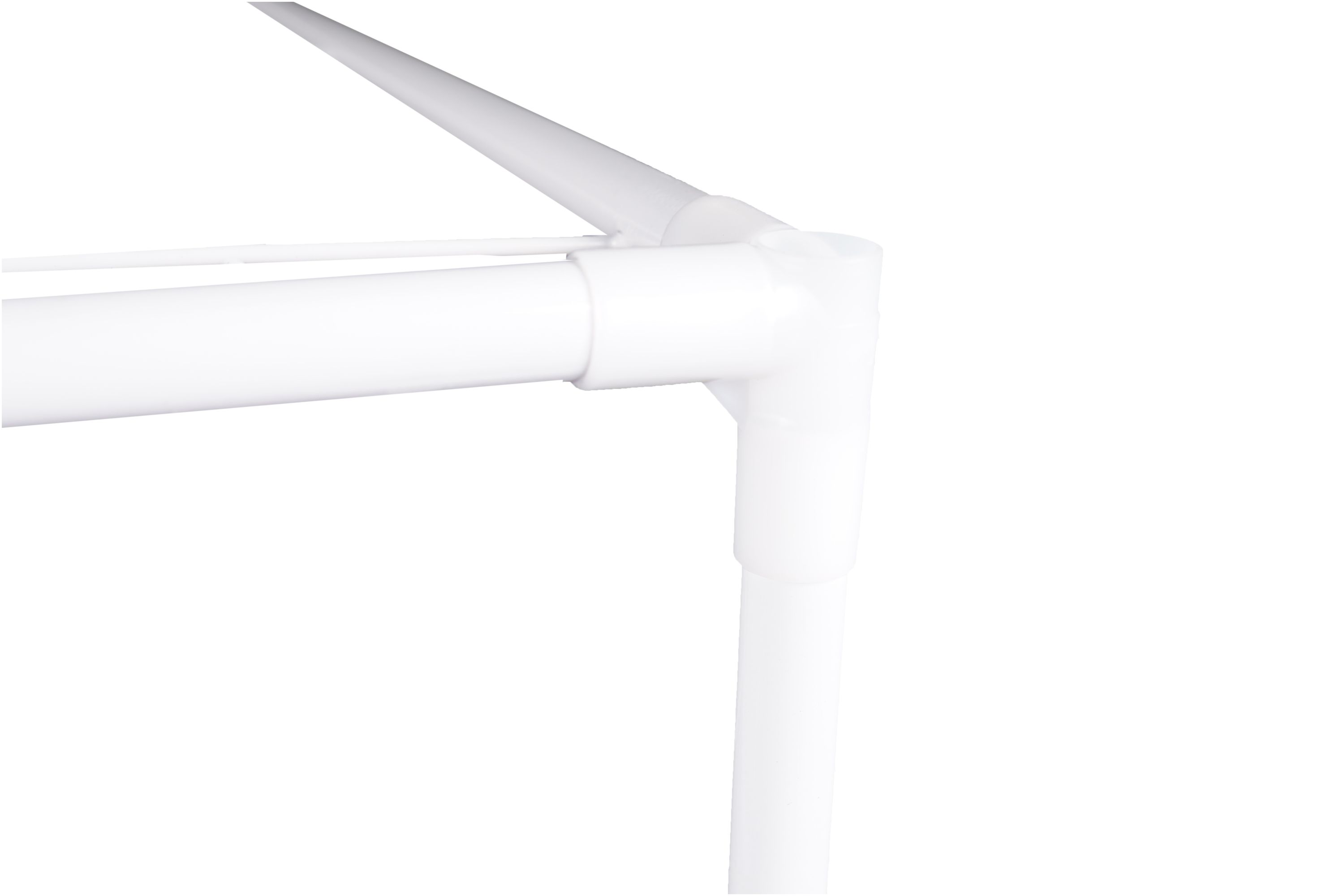 Badezimmerregal 68 x 28 x 134 cm weiss