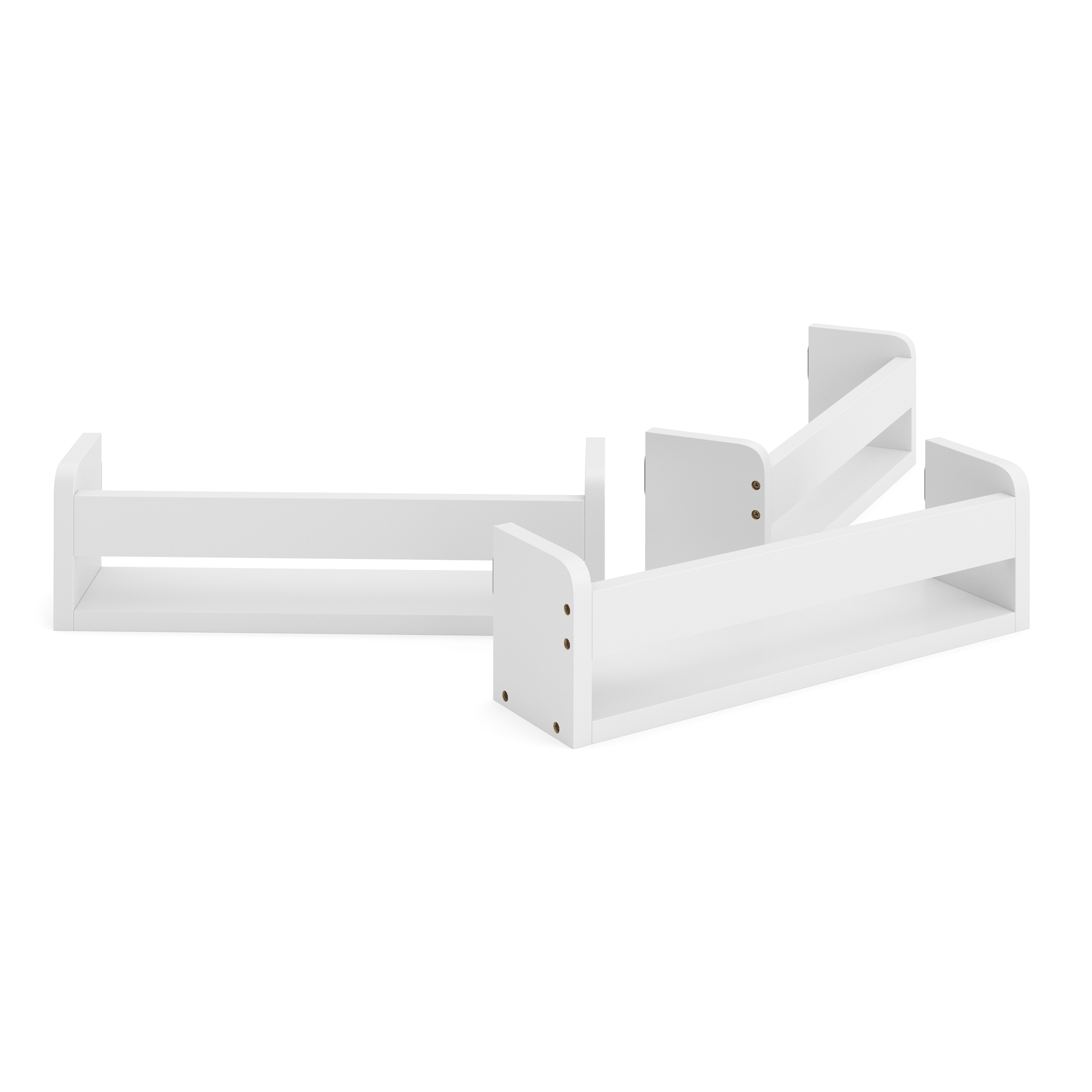 Wandregal VIVIEN 3er Set weiss