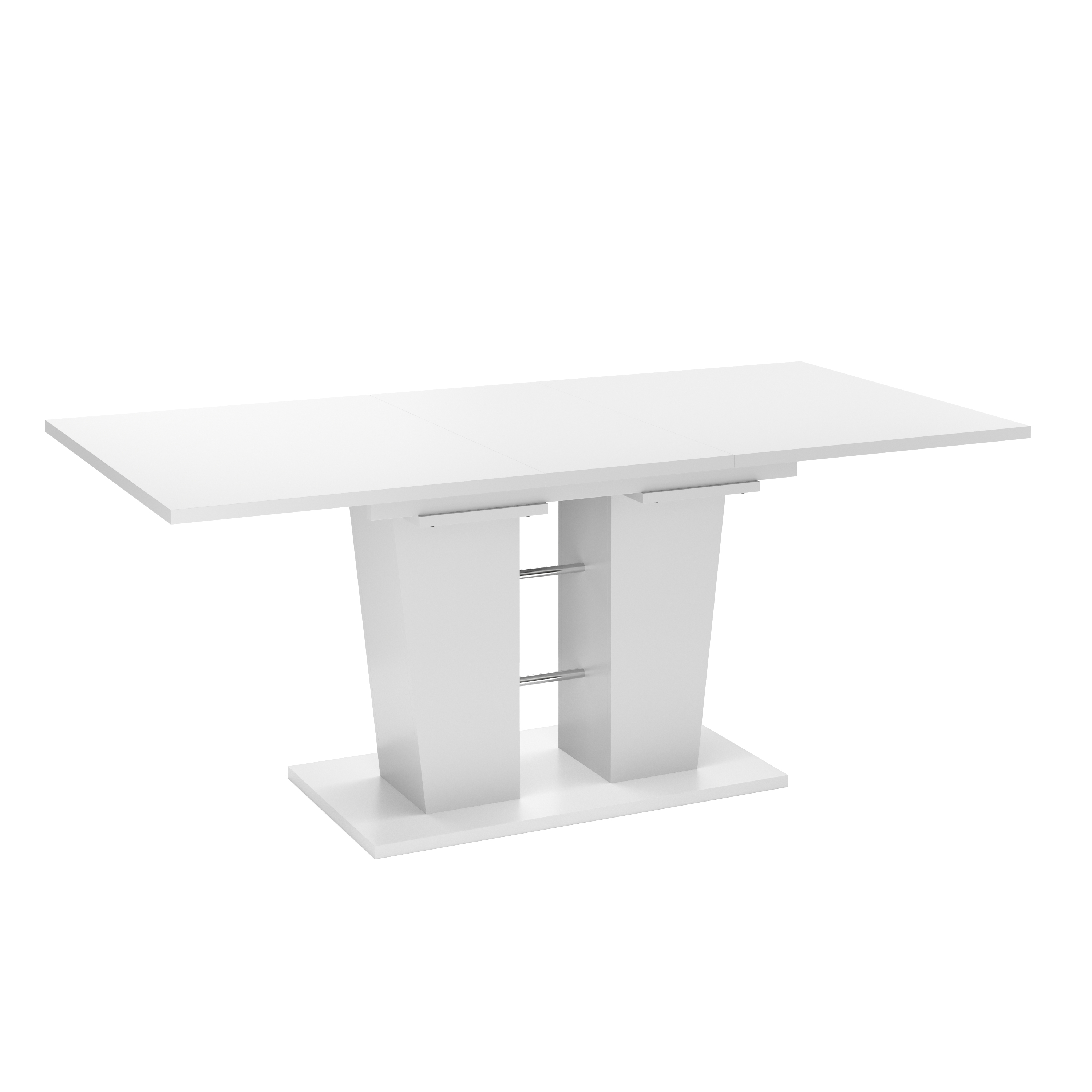 Esstisch ausziehbar VICTORIA 140/180 x 90 cm weiss