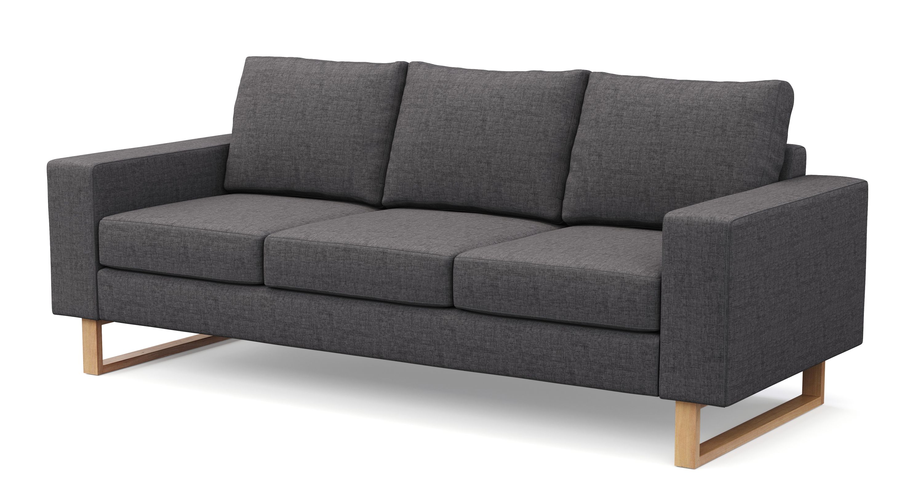 Sofa RONNY 3-Sitzer anthrazit