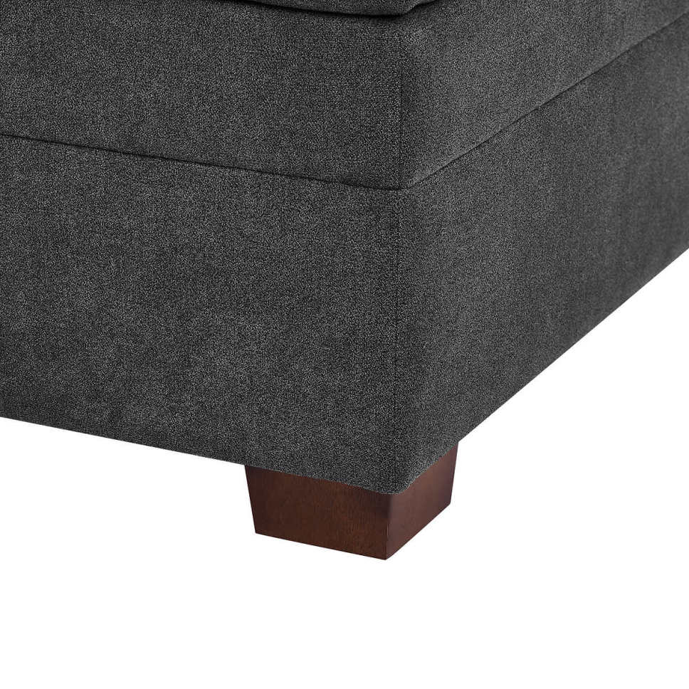 Thomasville Tisdale Fabric Sectional with Storage Ottoman