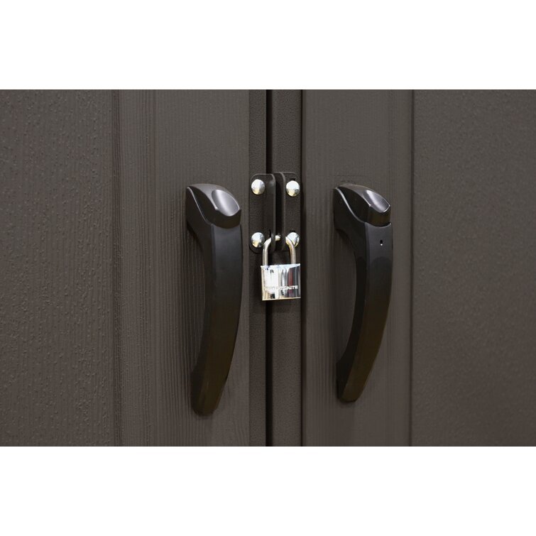 457 cm x 244 cm Geräteschuppen aus Kunststoff