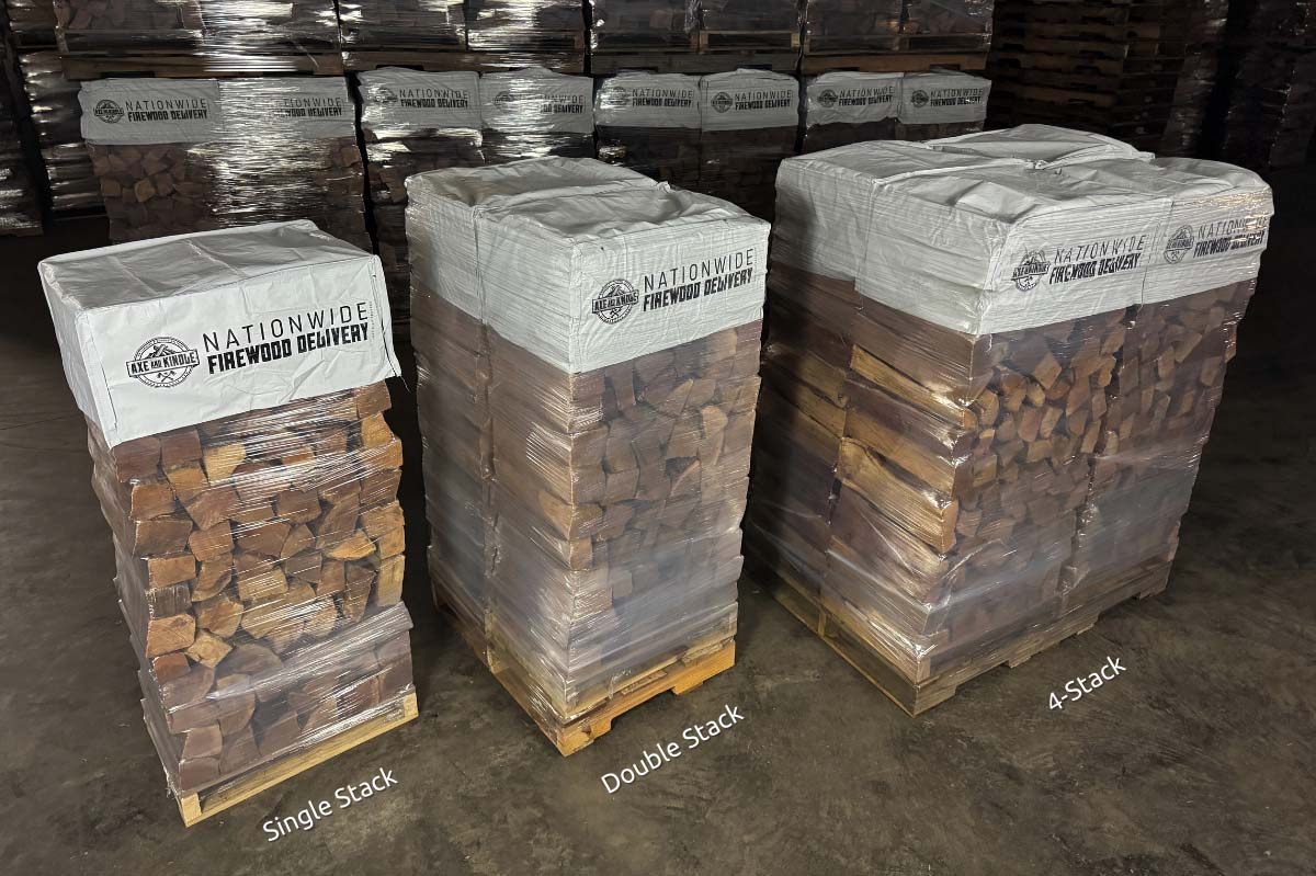 AXE AND KINOLE 4-Stack | Mixed Hardwood Firewood