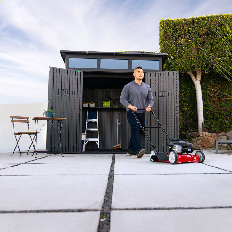 640 cm x 640 cm Geräteschuppen Merkur aus Kunststoff