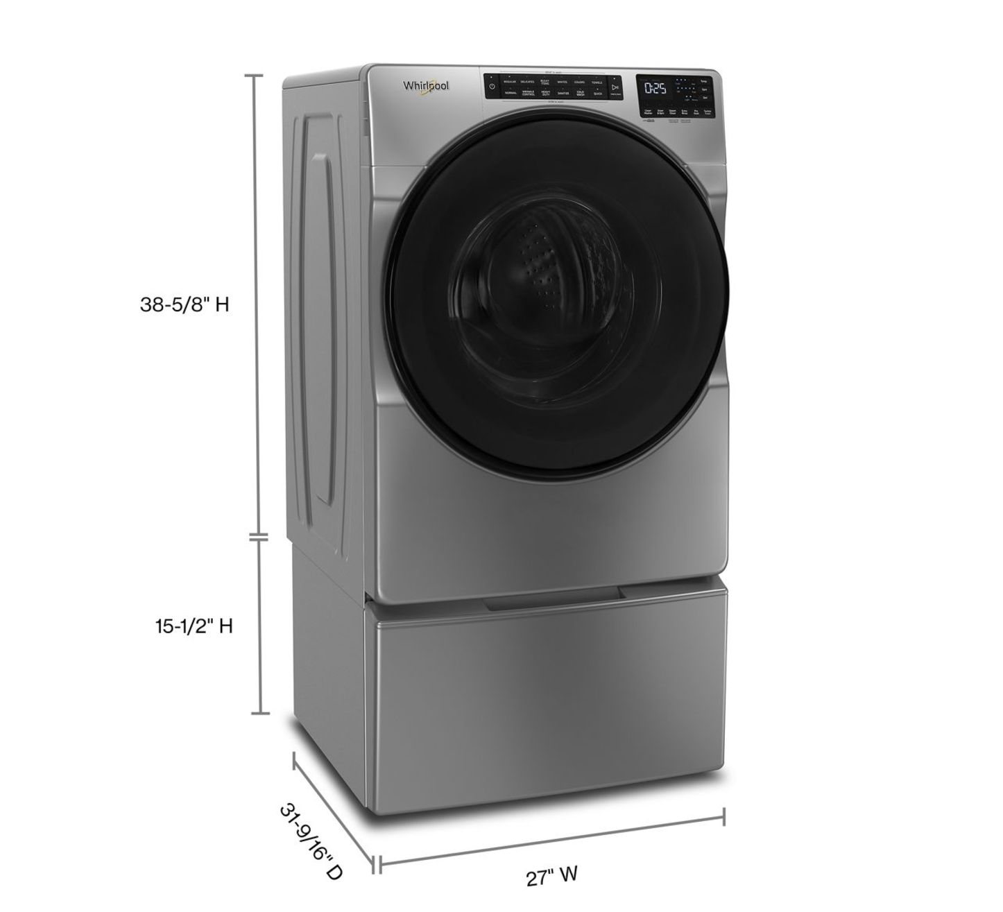 Whirlpool  WFW5605MC 4.5 Cu. Ft. Front Load Washer with Quick Wash Cycle