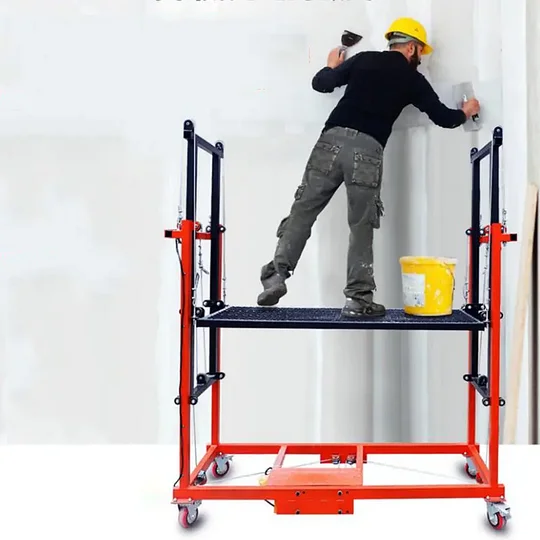 Foldable Electric Lift Scaffolding (Load 500Kg)