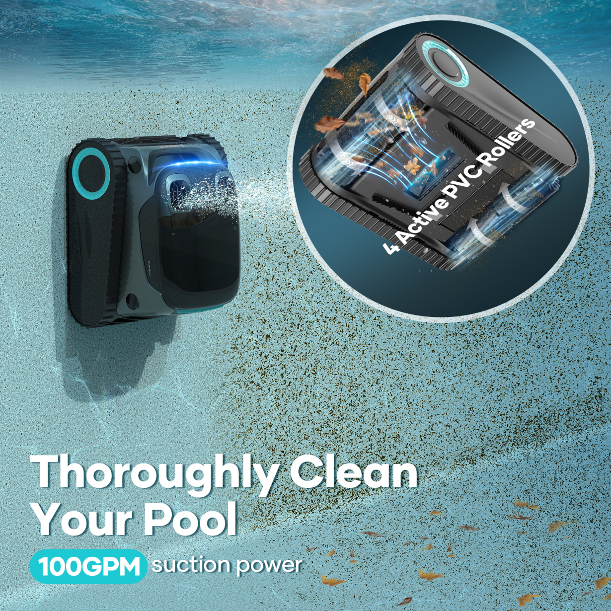 Aiper Scuba S1 Pro Cordless Robotic Pool Cleaner (2025 Upgraded)