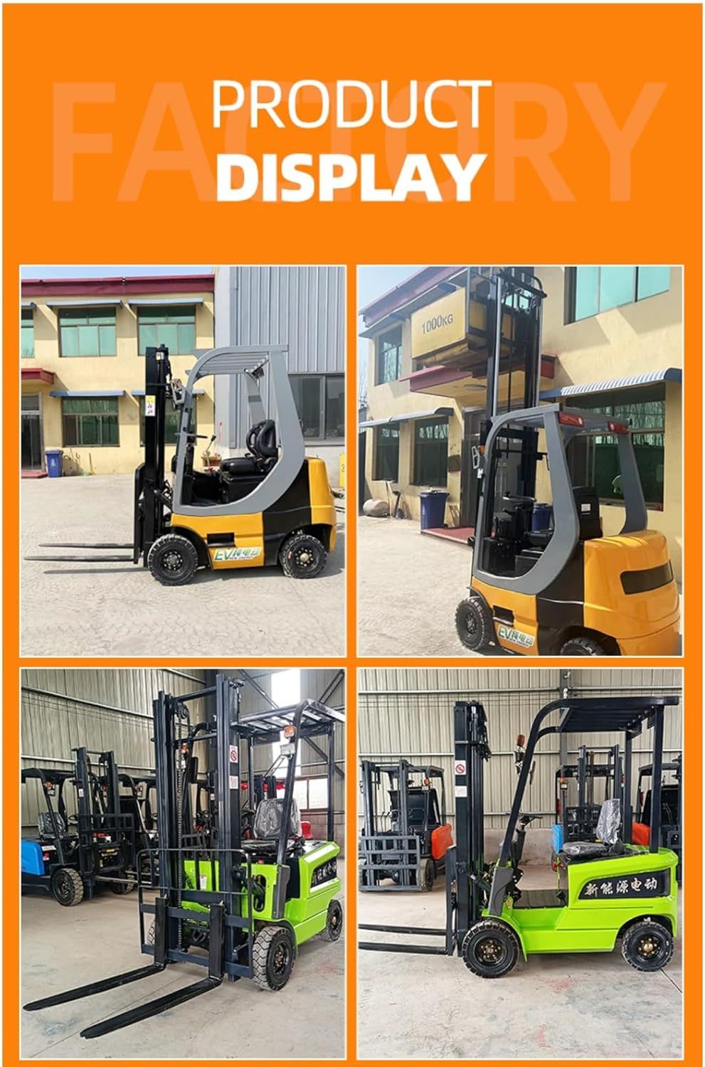 Industrial-Grade 1.5T Electric Forklift