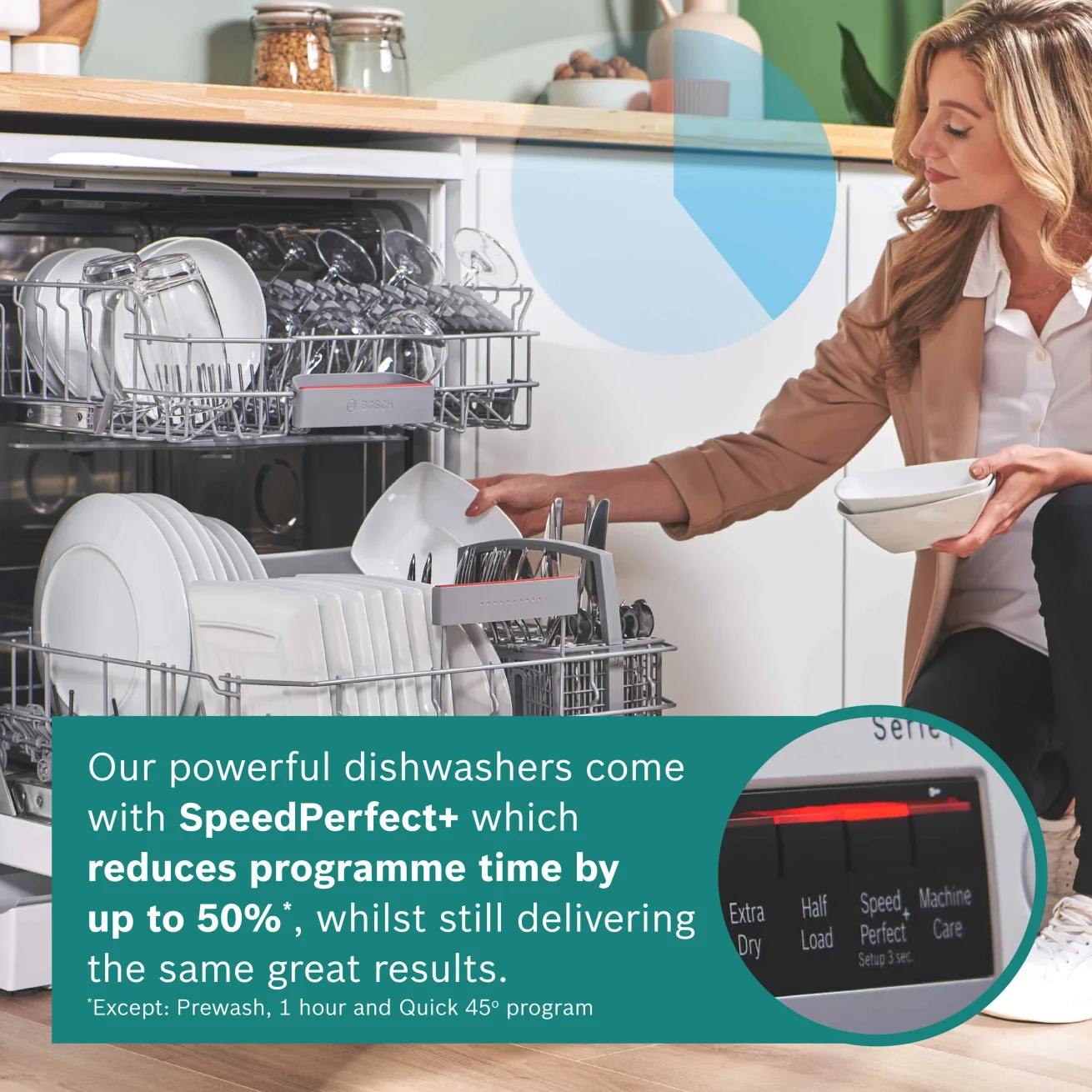 Bosch SMS4EKW06G Series 4 Freestanding Dishwasher 60 cm White