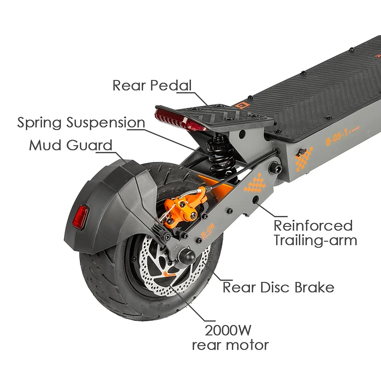 KUKIRIN G4 Electric Scooter | 1200WH Power | 2000W Motor