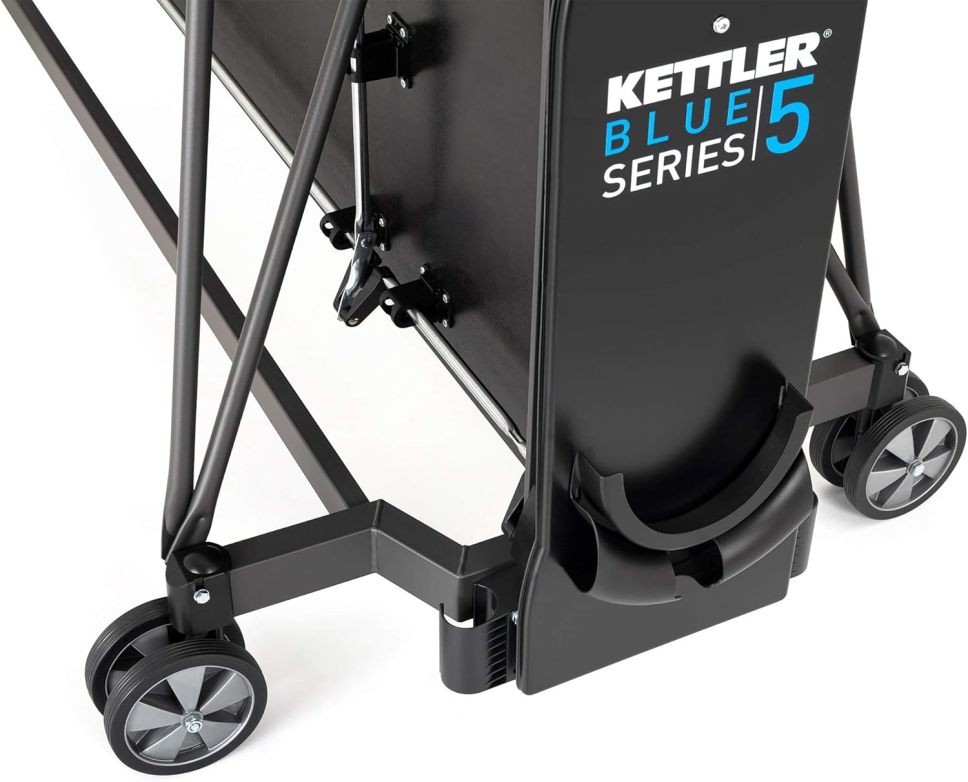 Kettler K5 Outdoor Professional Table Tennis Table, Tournament Quality, Robust, 5 mm Melamine Resin Plate with Scratch-Resistant Overlay Layer, Weatherproof, Collapsible, TÜV Tested, Made In Germany