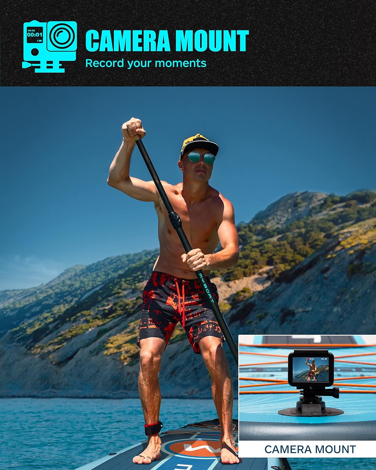 11'6×34×6 Extra Wide Inflatable Paddle Board