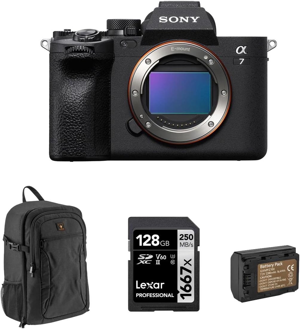 Alpha a7 IV Full Frame Mirrorless Interchangeable Lens Digital 4K Camera