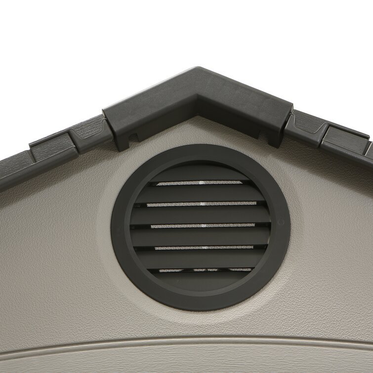 457 cm x 244 cm Geräteschuppen aus Kunststoff