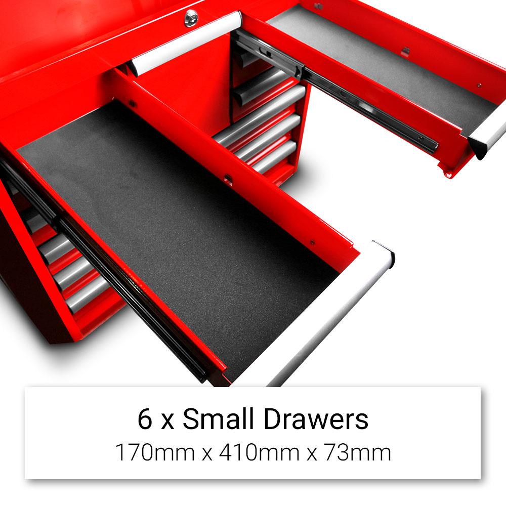 Daytona D450PSKIT – 450-Piece Metric Tool Kit with 10-Drawer Toolbox & 7-Drawer Roller Cabinet