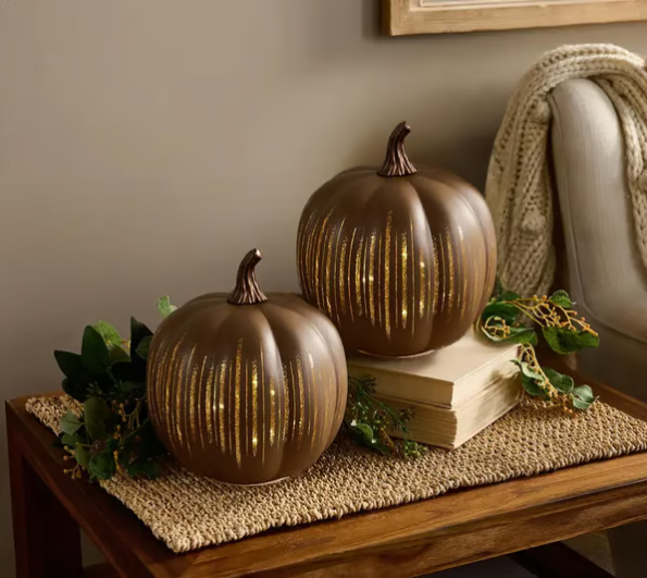 🔥2025 HOT SALE - 🎃✨ Illuminated Starry Night Pumpkins by Valerie✨