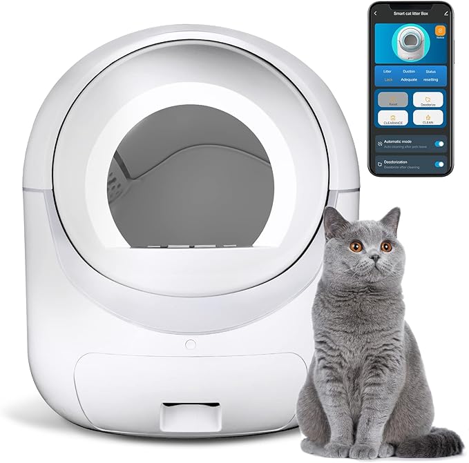 Automatic cat litter box