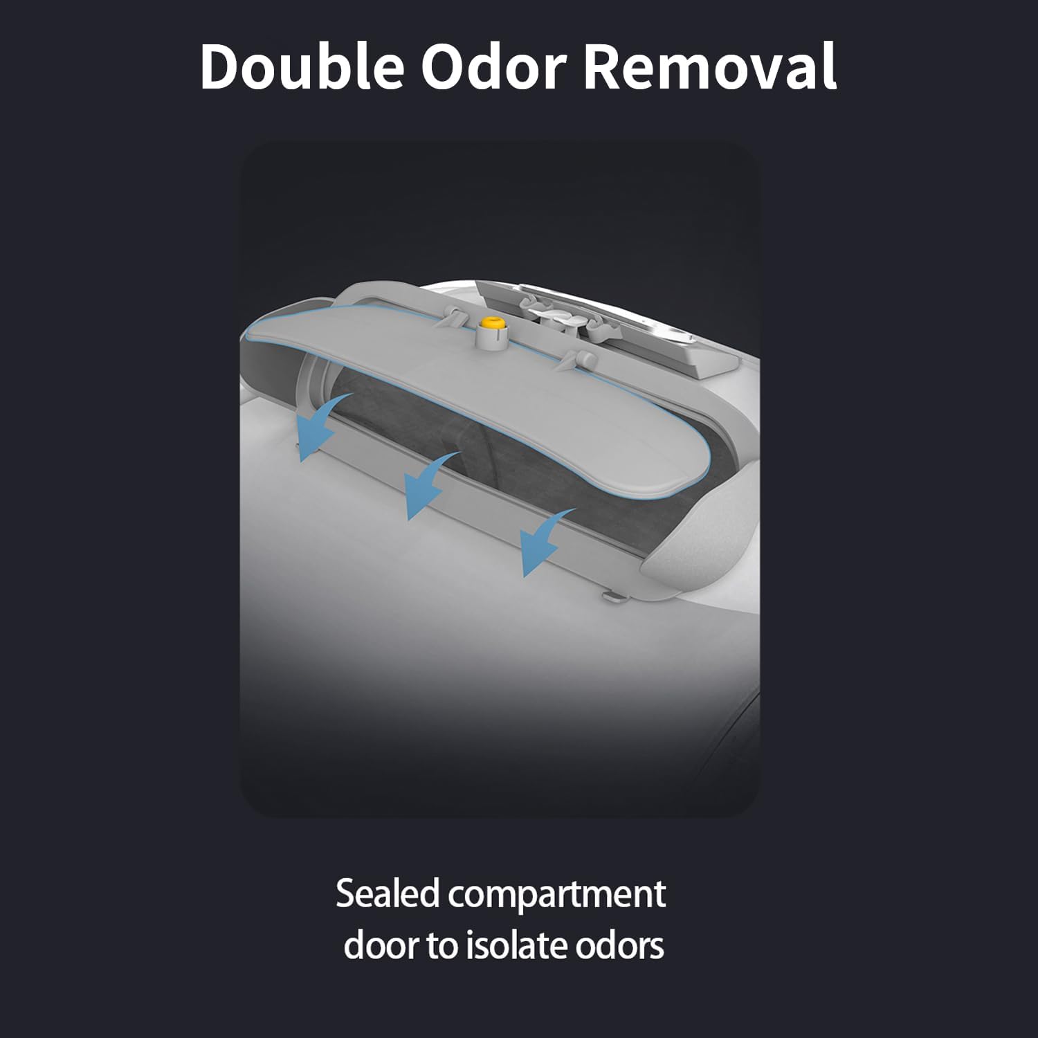 RMAN Self-Cleaning Cat Litter Box Electric with Waste Bag and Mat Large Capacity/App Control/Smart Health/Safe Alert/for Multiple Cats