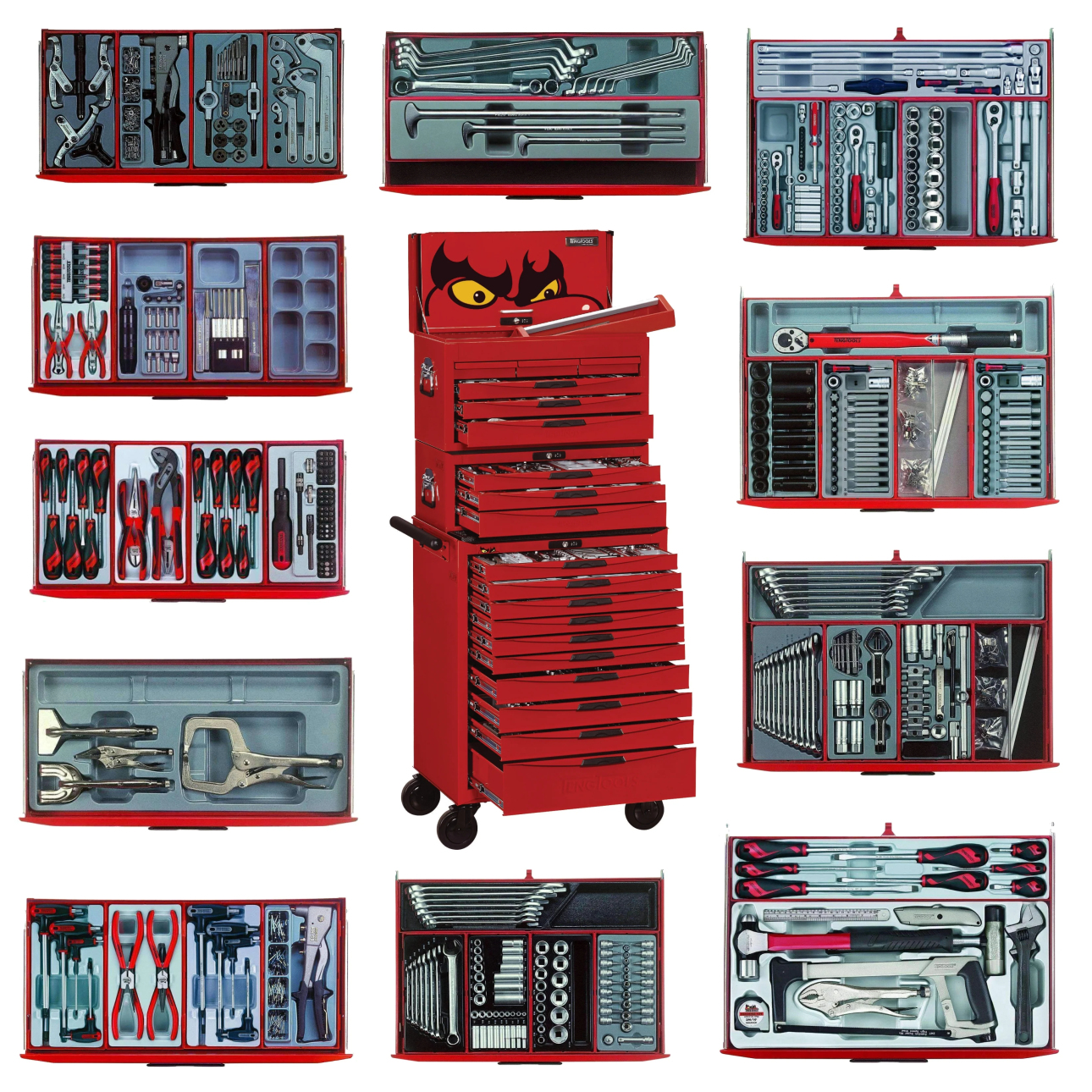 Tools TKS26R753T 26 PRO35™ Stack Tool Kit 753 Pieces – Heavy-Duty 3-Tier Tool Storage for Automotive & Mechanical Professionals