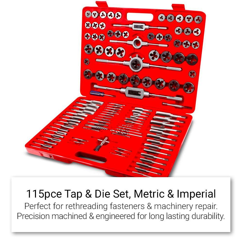 Daytona 655 Piece Mechanical Tool Set with 43 12 Drawer Red Roller Cabinet