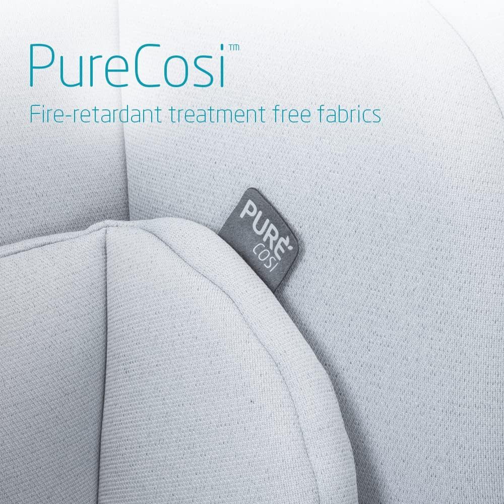 Maxi-Cosi Pria All-in-One Convertible Car Seat, Rear Facing Car Seat for Infants from 4-40 lbs, Forward Facing Car Seat up to 100 lbs in Booster Seat Mode, Midnight Slate