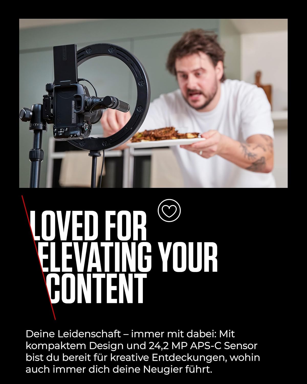 Canon EOS R50 System Camera + RF-S 18-45mm is STM Lens - Mirrorless Digital Camera with Autofocus