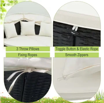 Lounge Muschel Sonneninsel Outdoor wetterfest