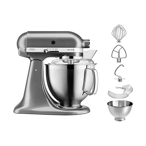 Robot pátissier Kitchenaid 5KsM185PSEMS Artisan Gris étain Réf