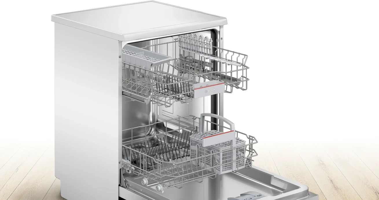 Bosch SMS4EKW06G Series 4 Freestanding Dishwasher 60 cm White
