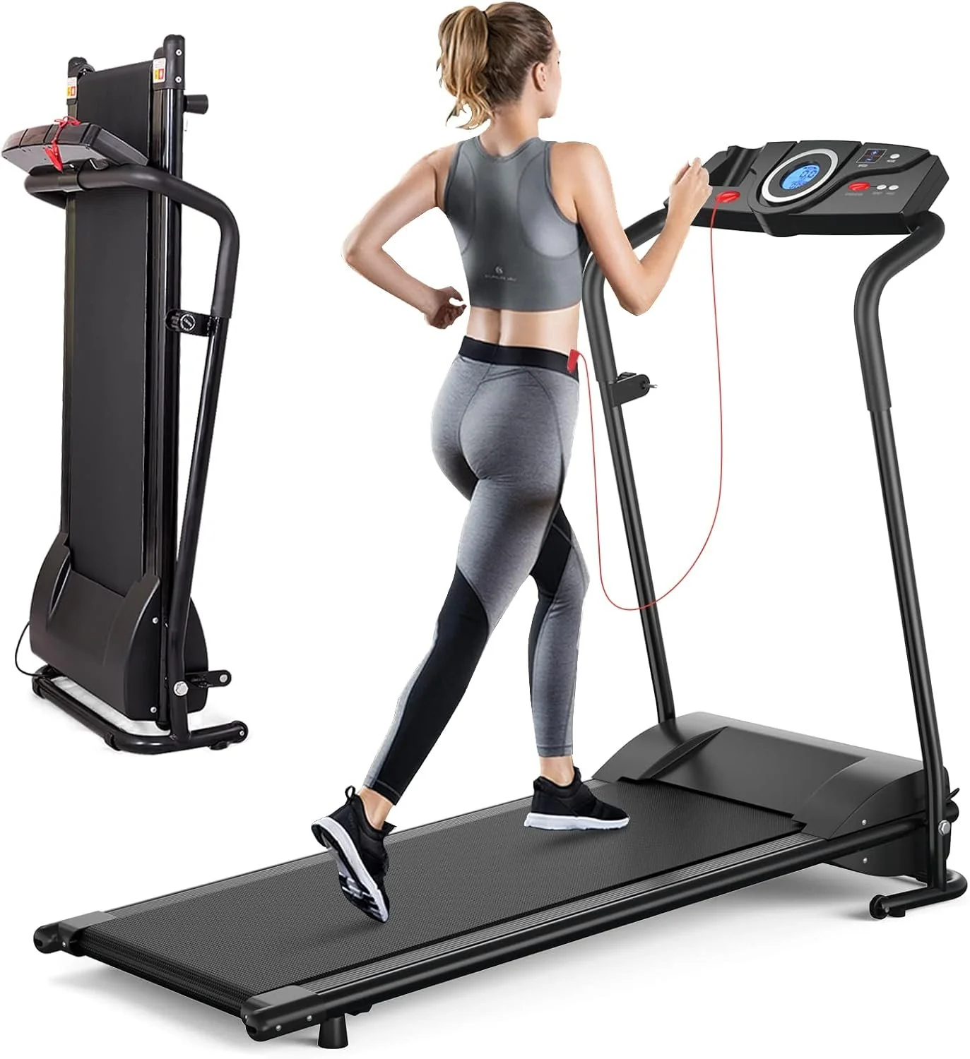 Smart foldable treadmill